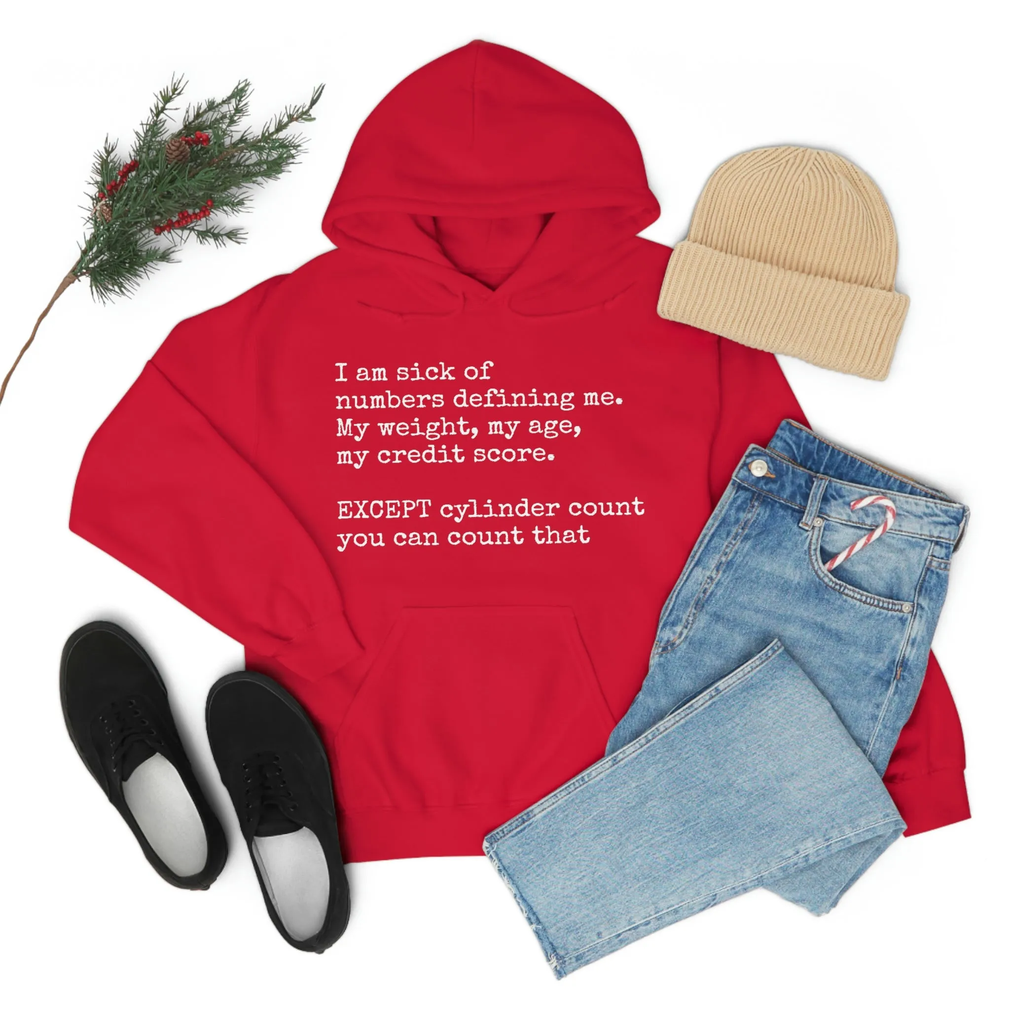 Horsepower Counts -  Unisex Heavy Blend™ Hooded Sweatshirt