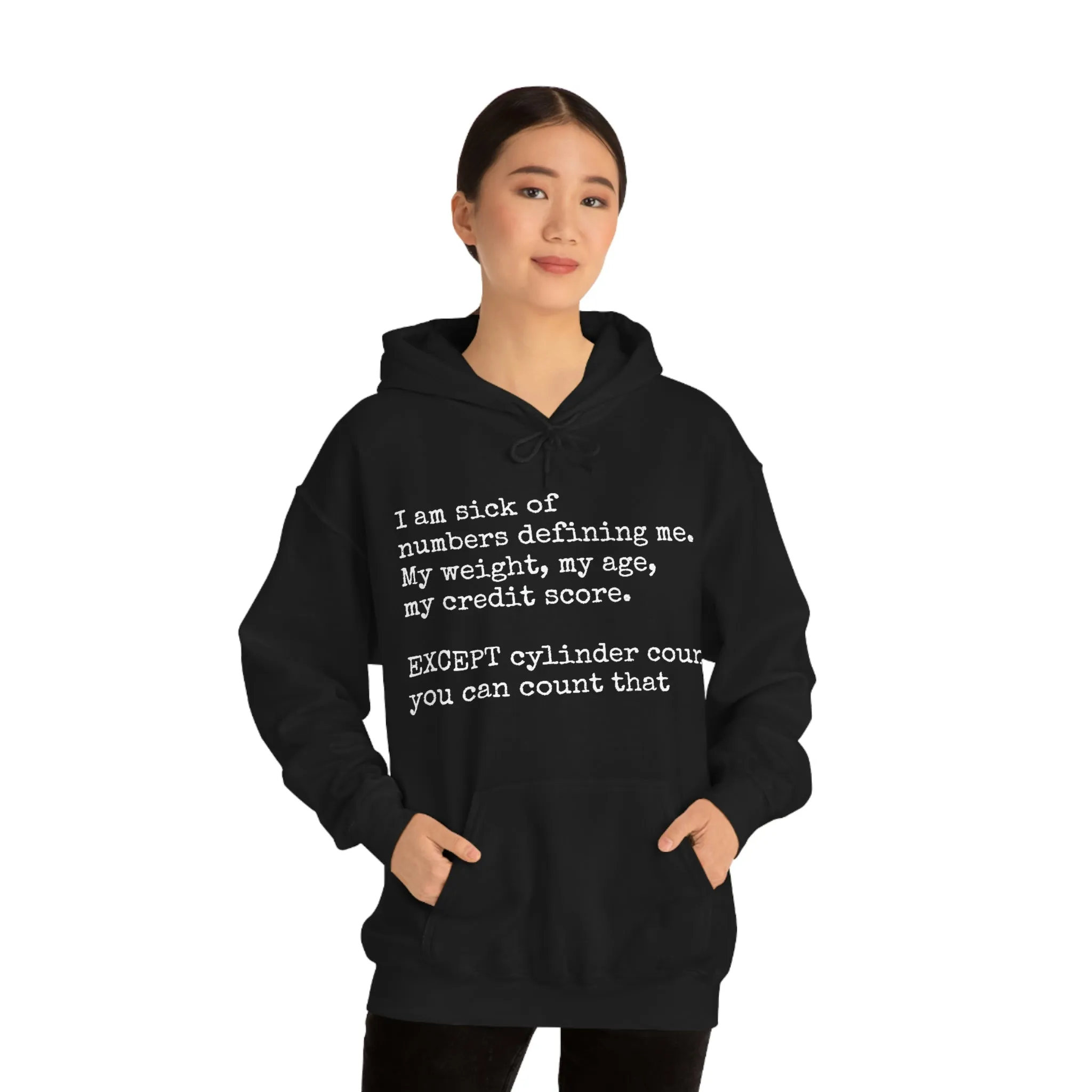 Horsepower Counts -  Unisex Heavy Blend™ Hooded Sweatshirt