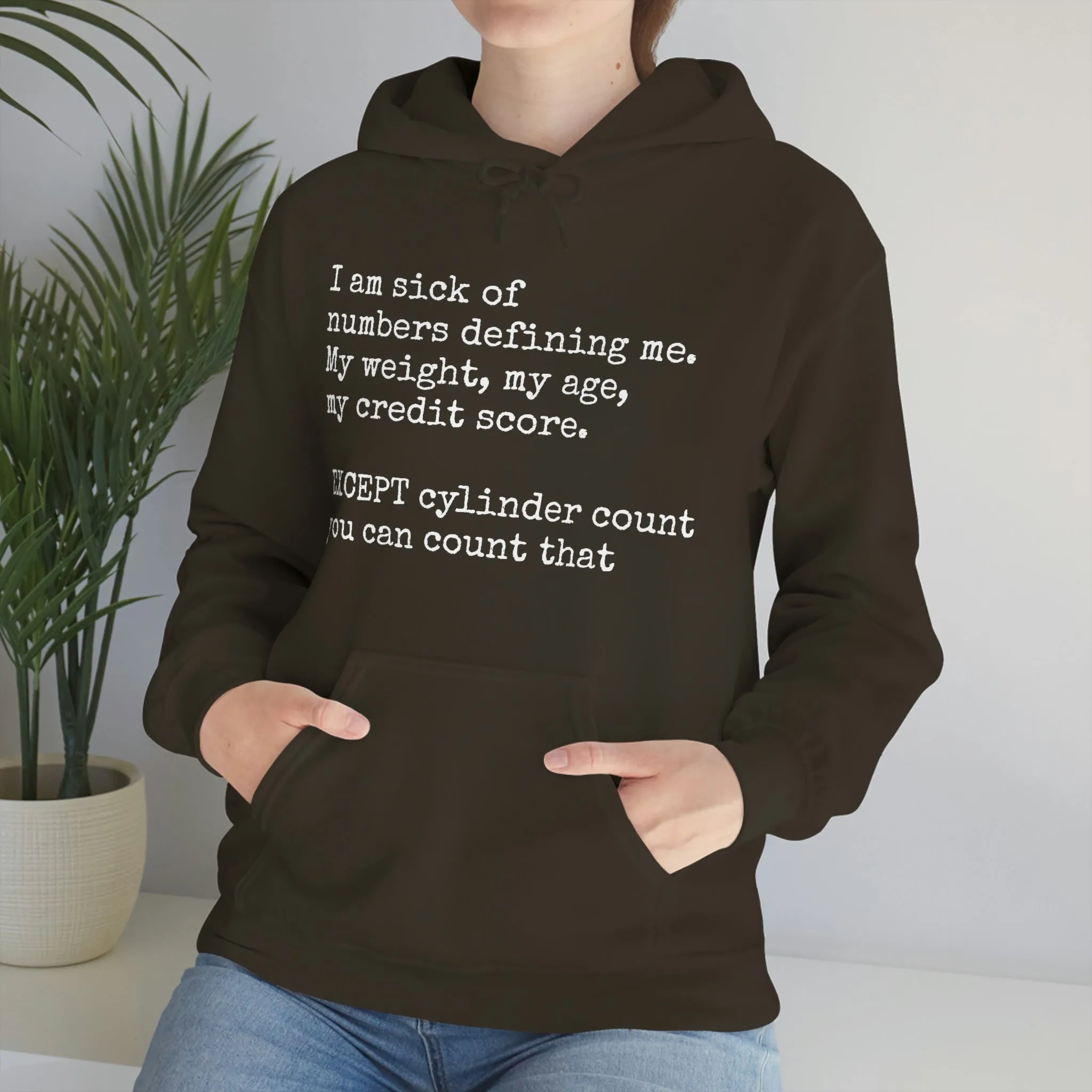 Horsepower Counts -  Unisex Heavy Blend™ Hooded Sweatshirt