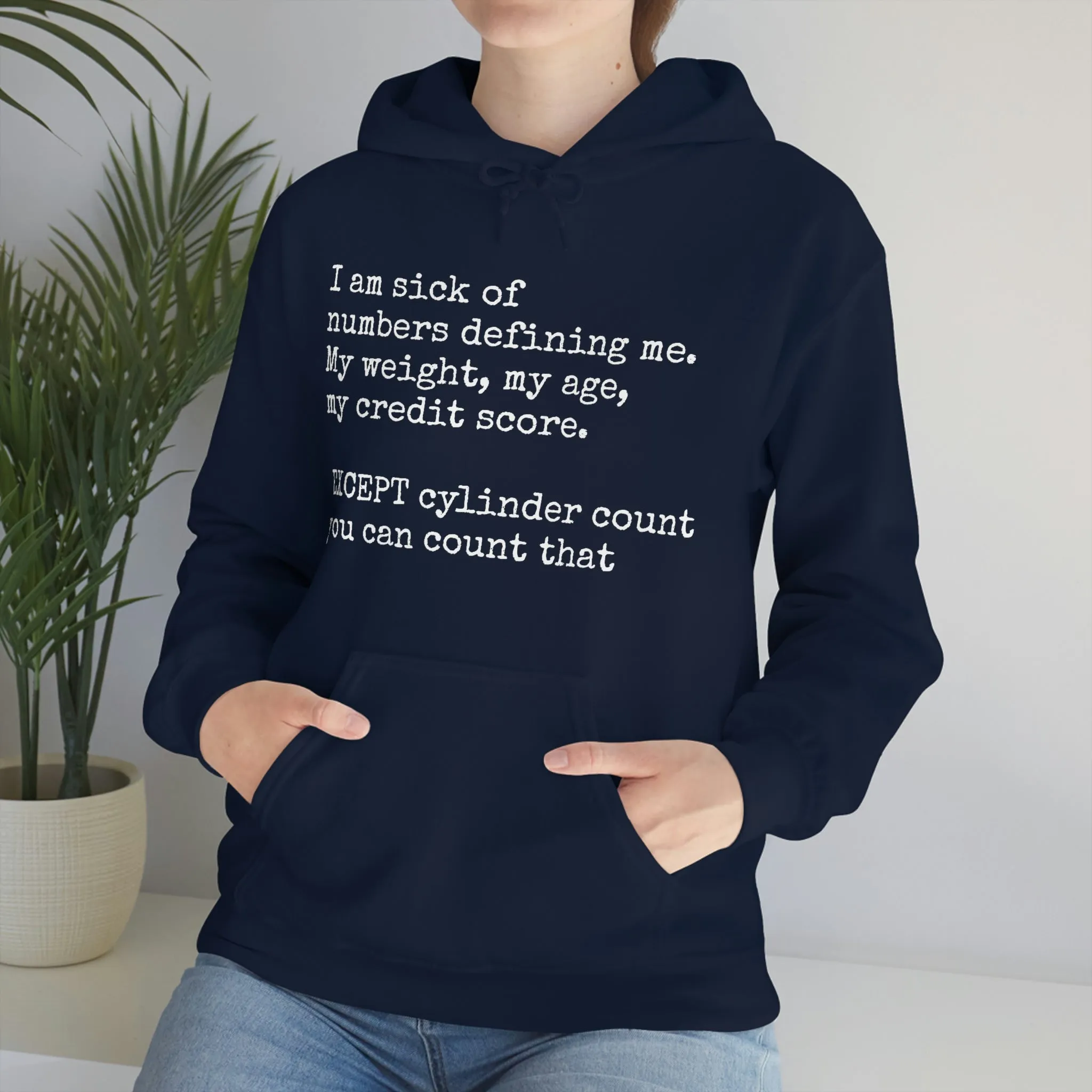 Horsepower Counts -  Unisex Heavy Blend™ Hooded Sweatshirt