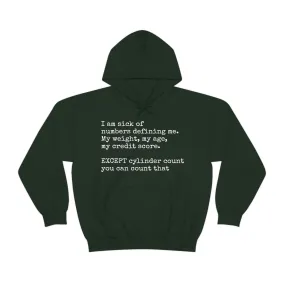 Horsepower Counts -  Unisex Heavy Blend™ Hooded Sweatshirt