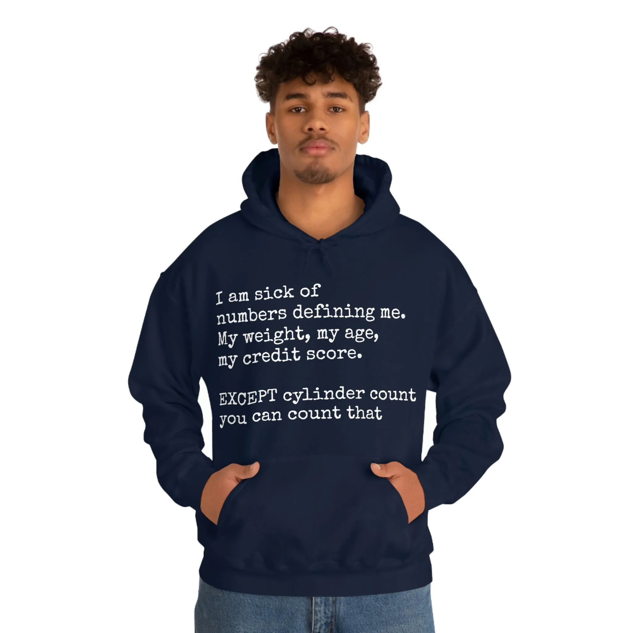 Horsepower Counts -  Unisex Heavy Blend™ Hooded Sweatshirt