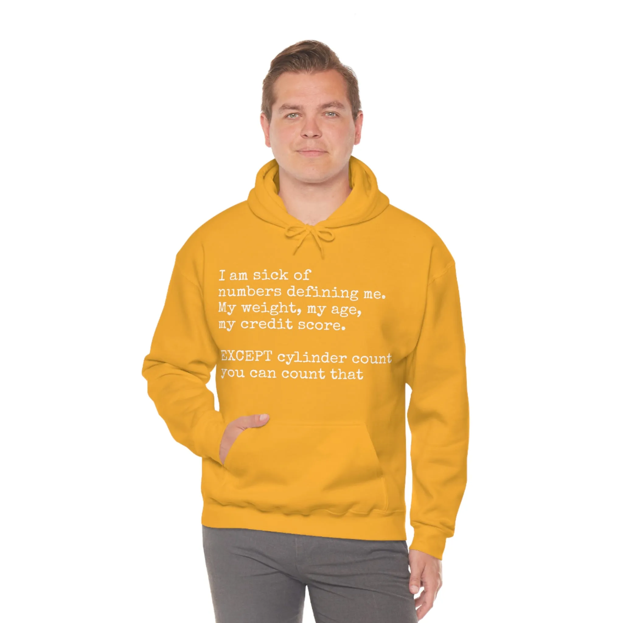 Horsepower Counts -  Unisex Heavy Blend™ Hooded Sweatshirt