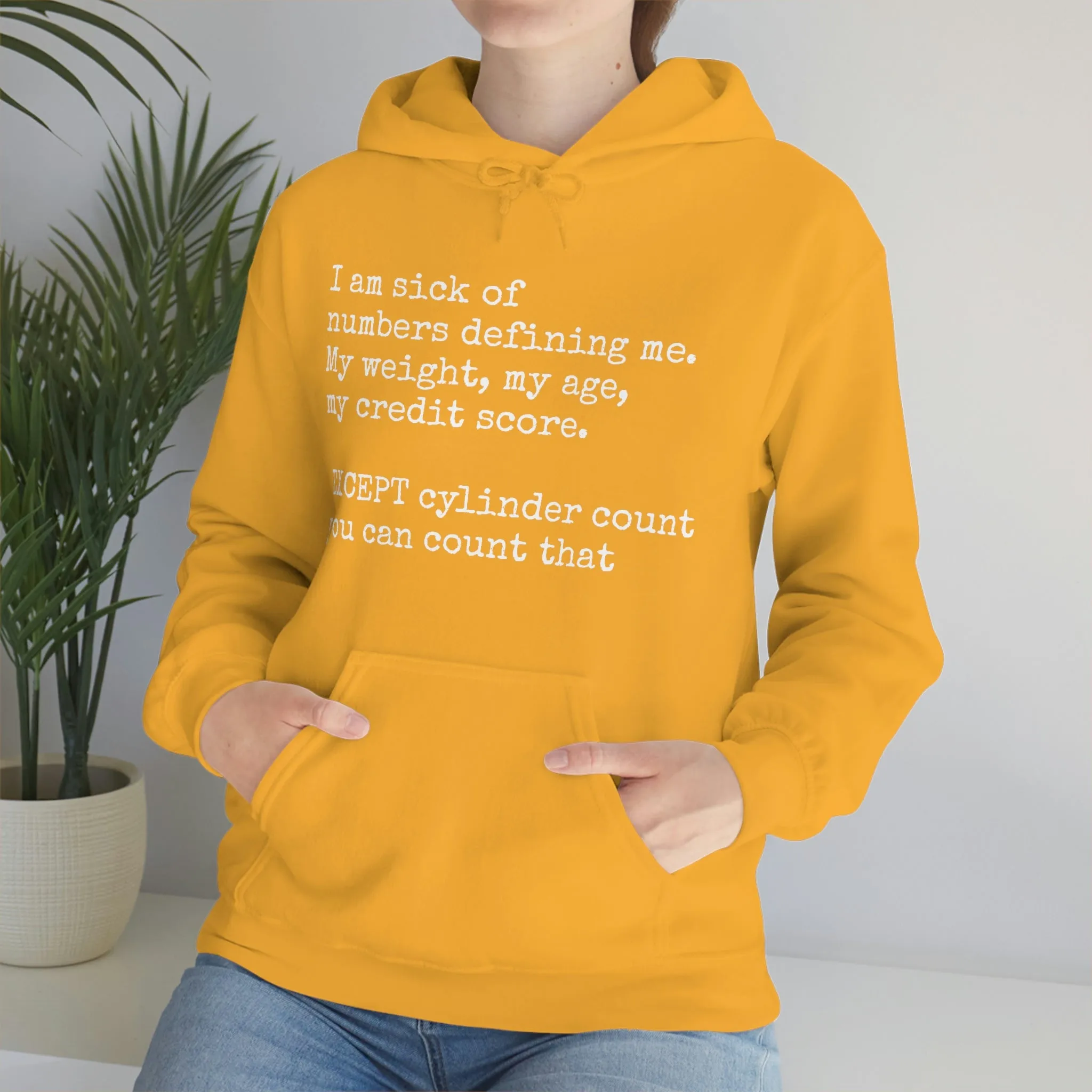 Horsepower Counts -  Unisex Heavy Blend™ Hooded Sweatshirt