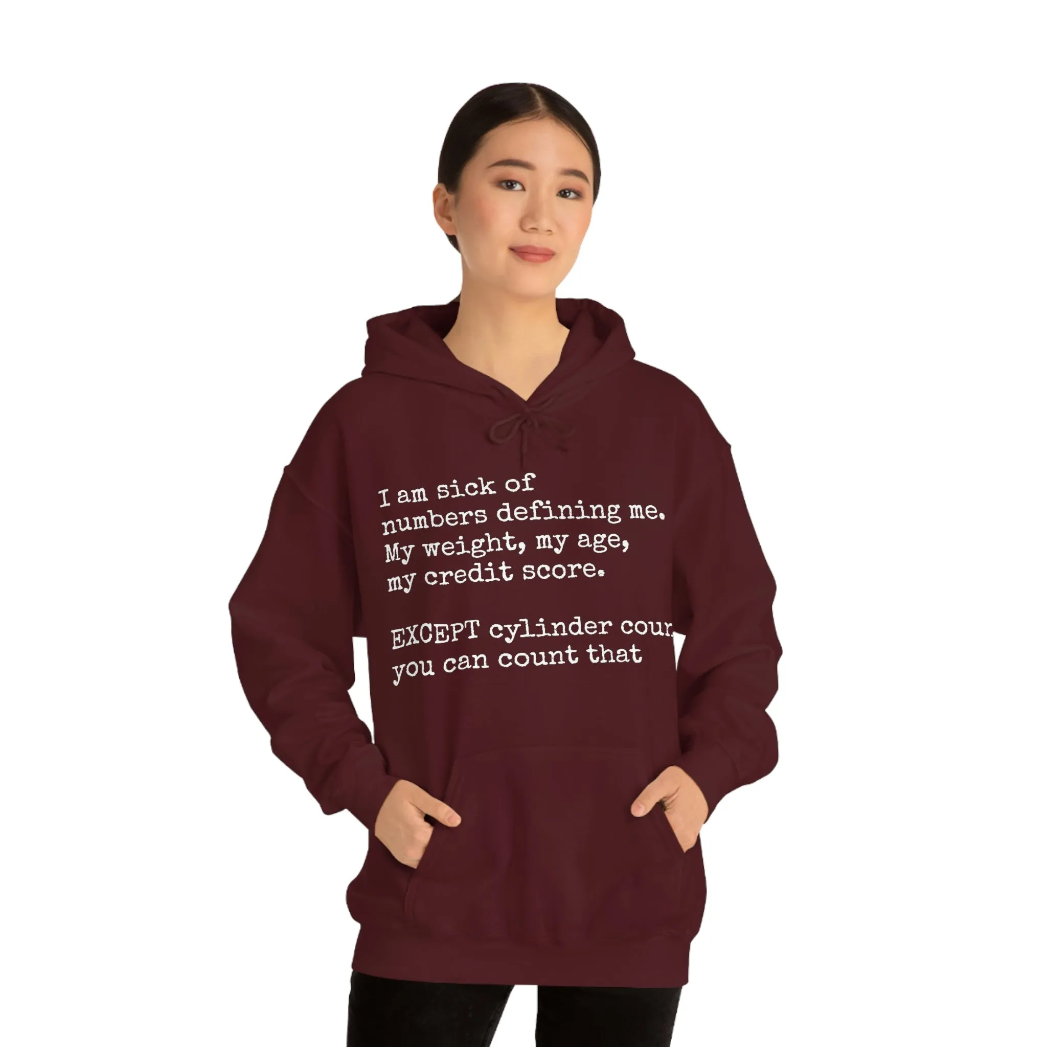 Horsepower Counts -  Unisex Heavy Blend™ Hooded Sweatshirt