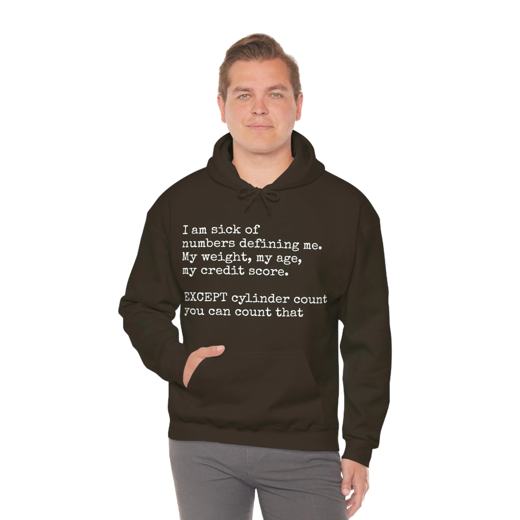 Horsepower Counts -  Unisex Heavy Blend™ Hooded Sweatshirt