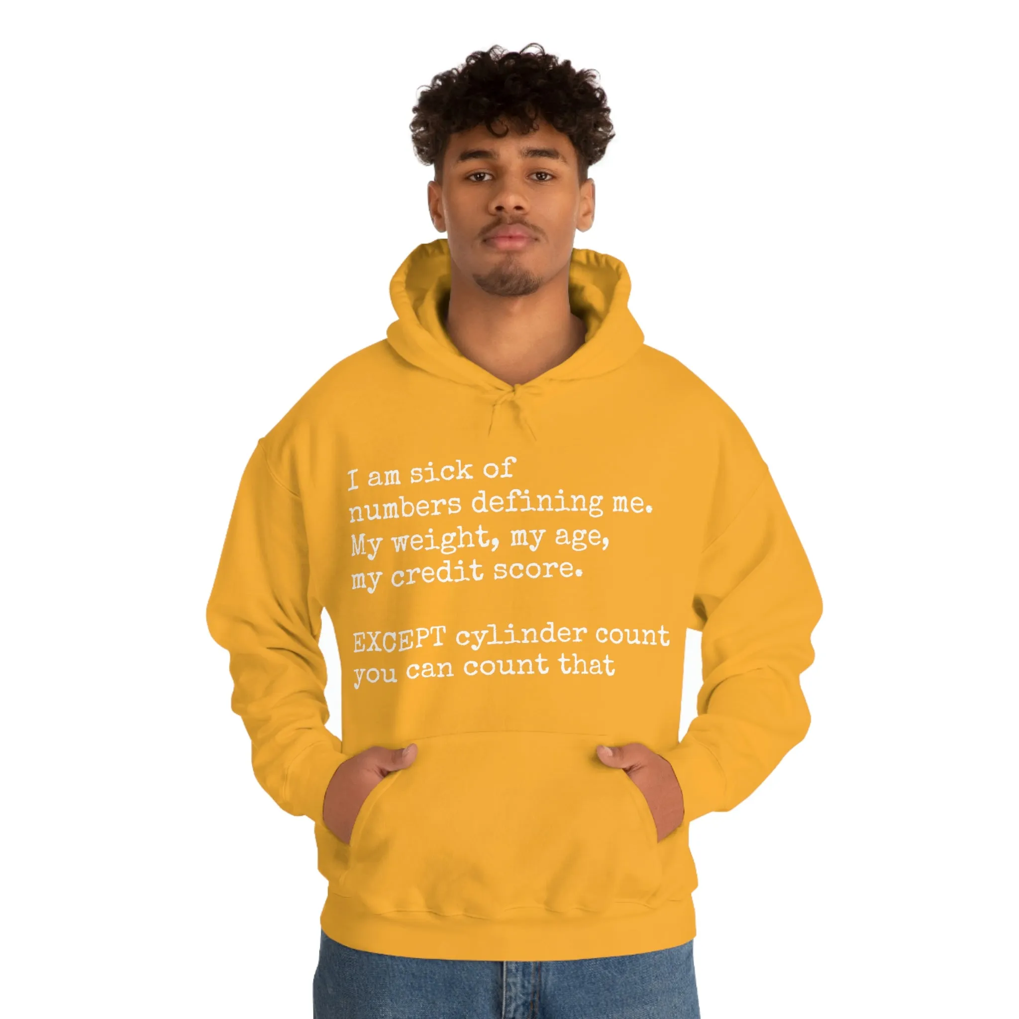 Horsepower Counts -  Unisex Heavy Blend™ Hooded Sweatshirt