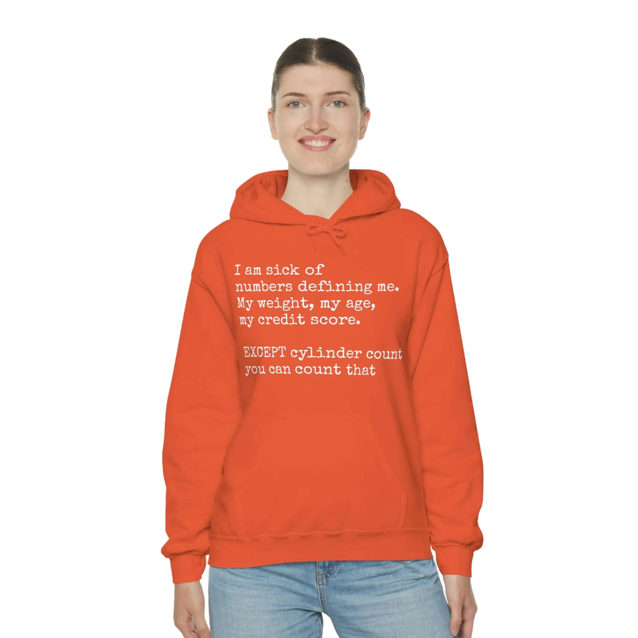 Horsepower Counts -  Unisex Heavy Blend™ Hooded Sweatshirt