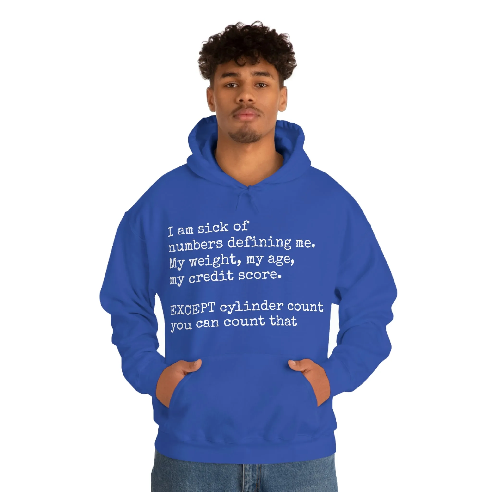 Horsepower Counts -  Unisex Heavy Blend™ Hooded Sweatshirt