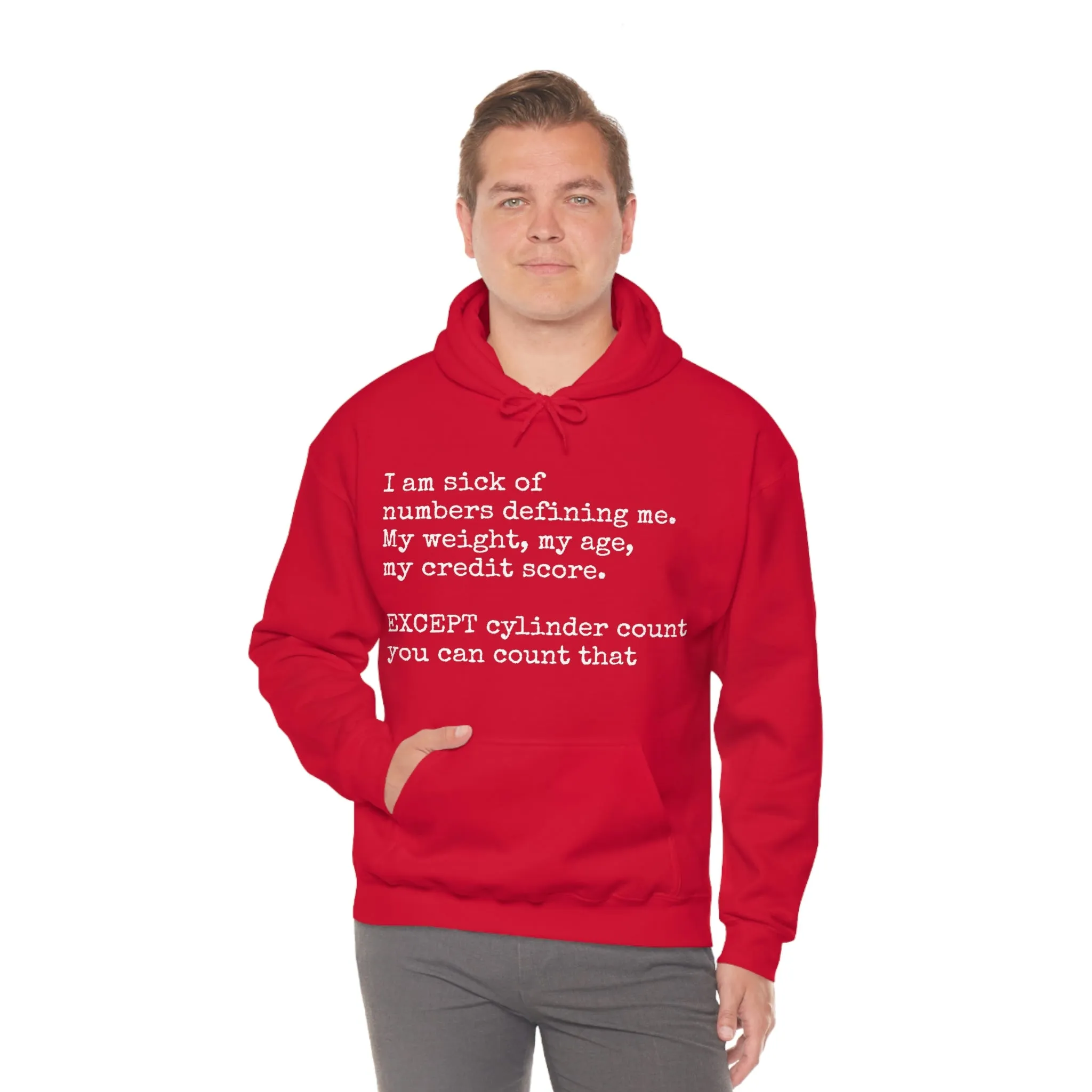Horsepower Counts -  Unisex Heavy Blend™ Hooded Sweatshirt
