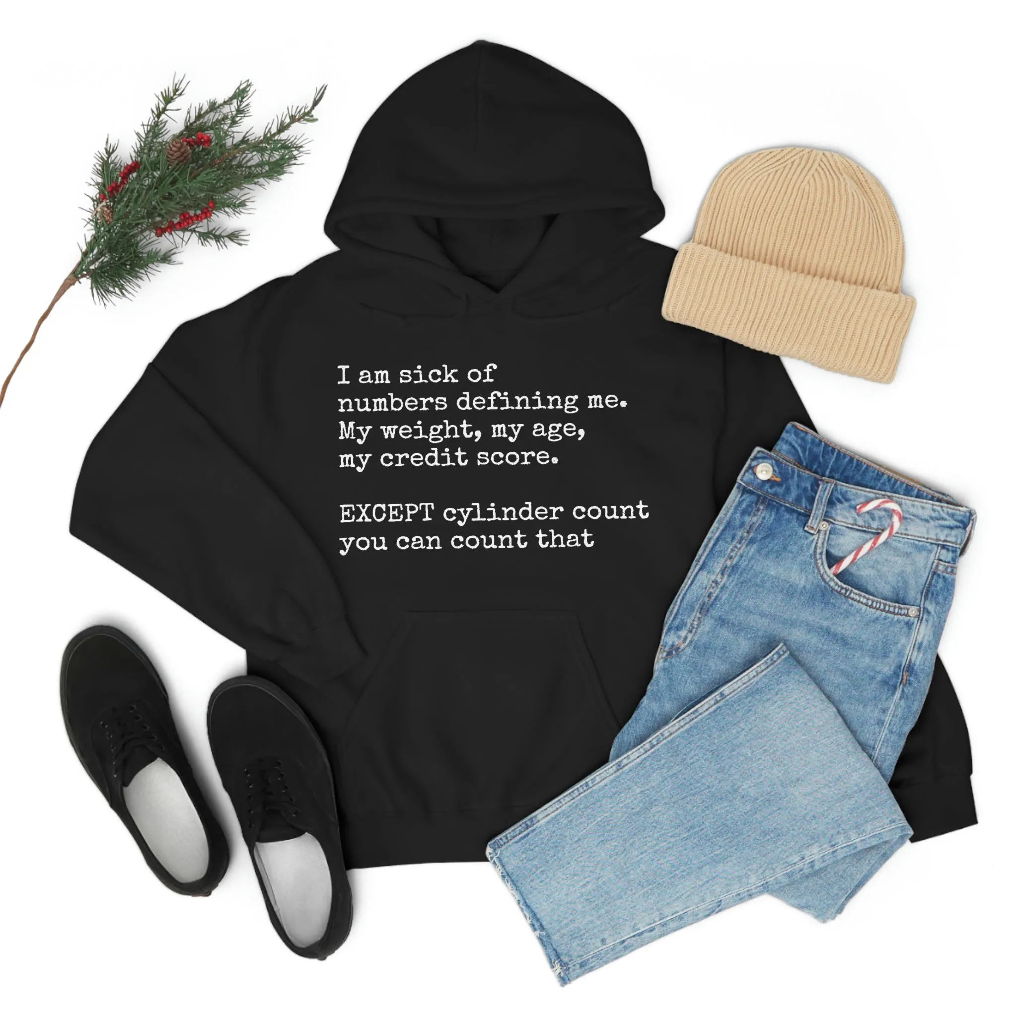 Horsepower Counts -  Unisex Heavy Blend™ Hooded Sweatshirt