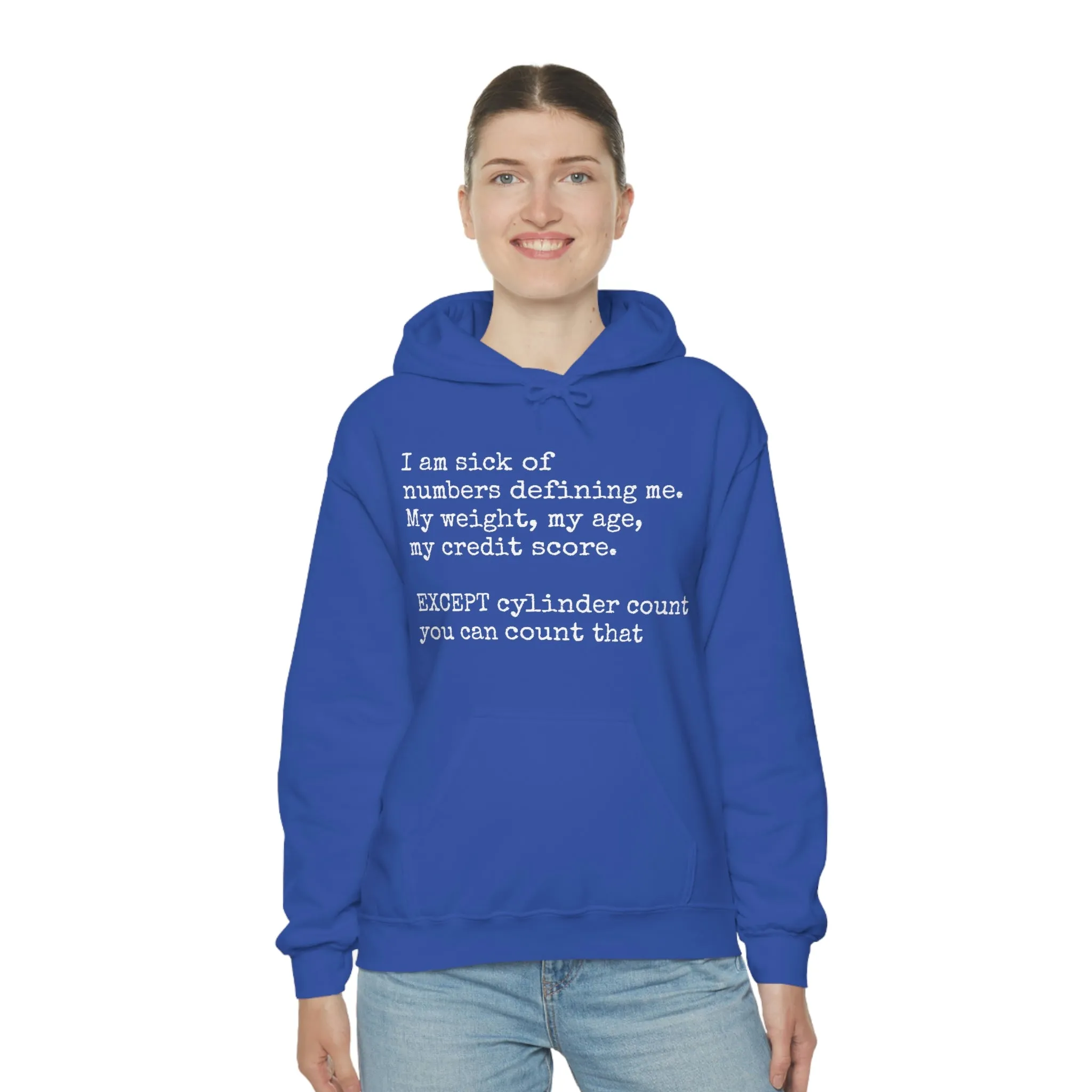 Horsepower Counts -  Unisex Heavy Blend™ Hooded Sweatshirt