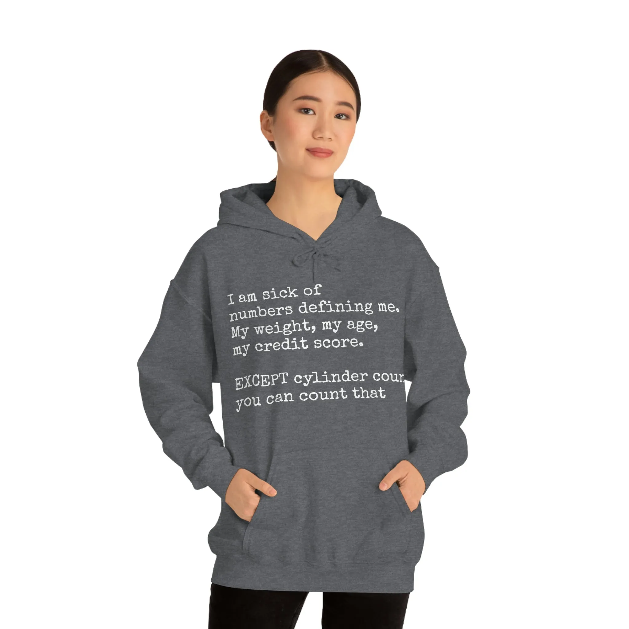 Horsepower Counts -  Unisex Heavy Blend™ Hooded Sweatshirt