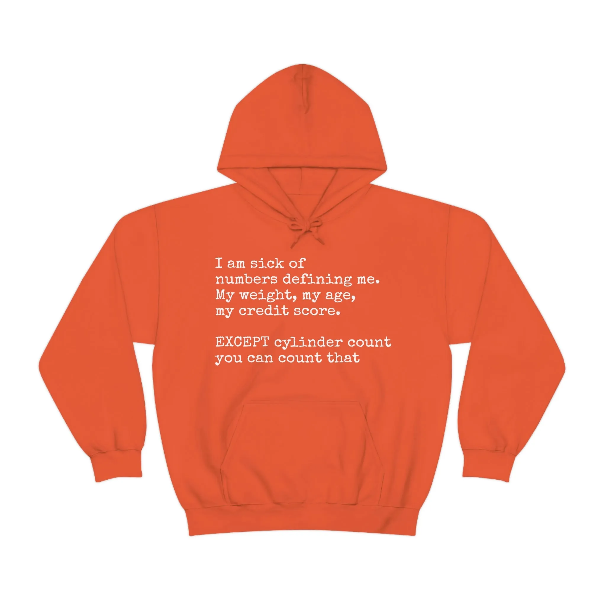 Horsepower Counts -  Unisex Heavy Blend™ Hooded Sweatshirt