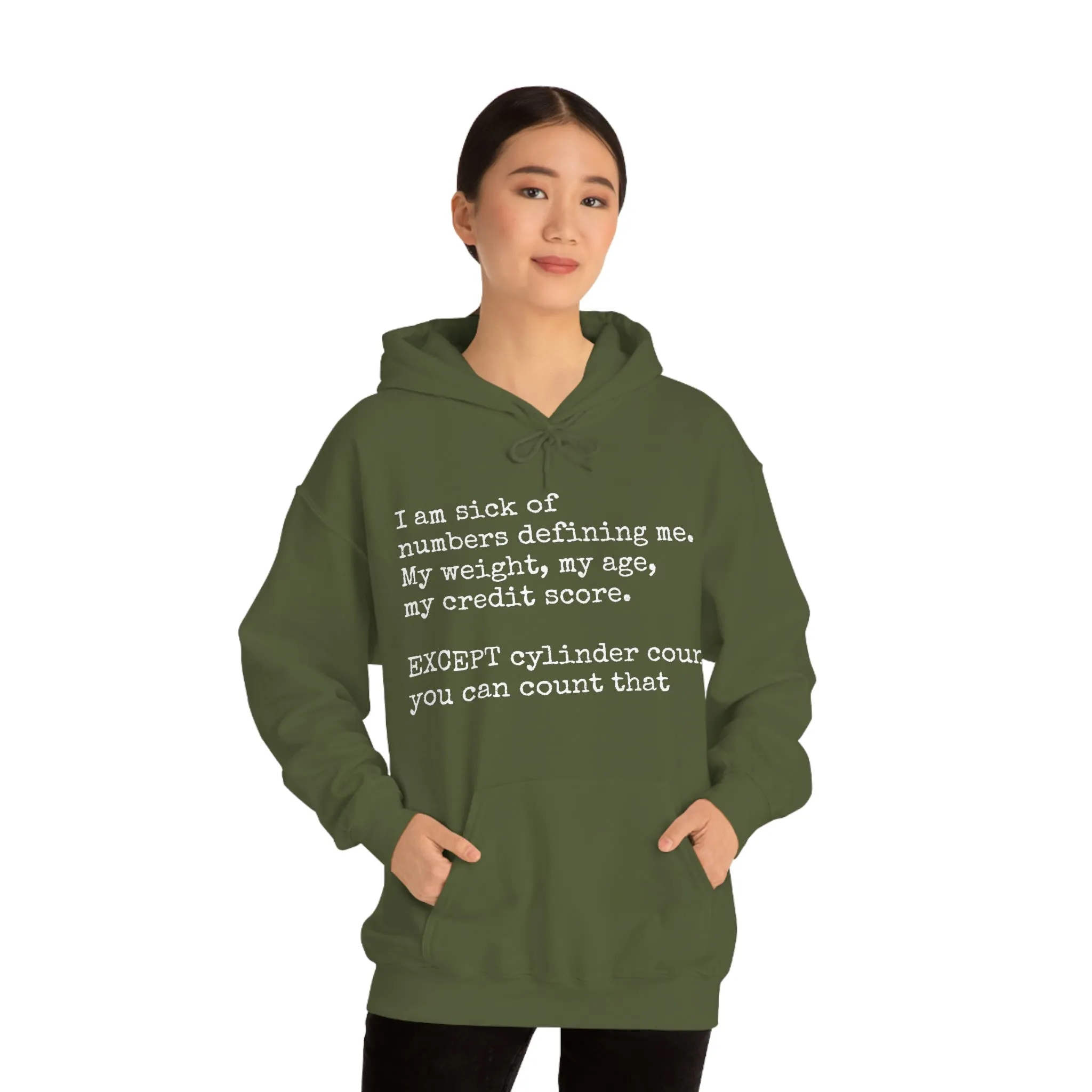 Horsepower Counts -  Unisex Heavy Blend™ Hooded Sweatshirt