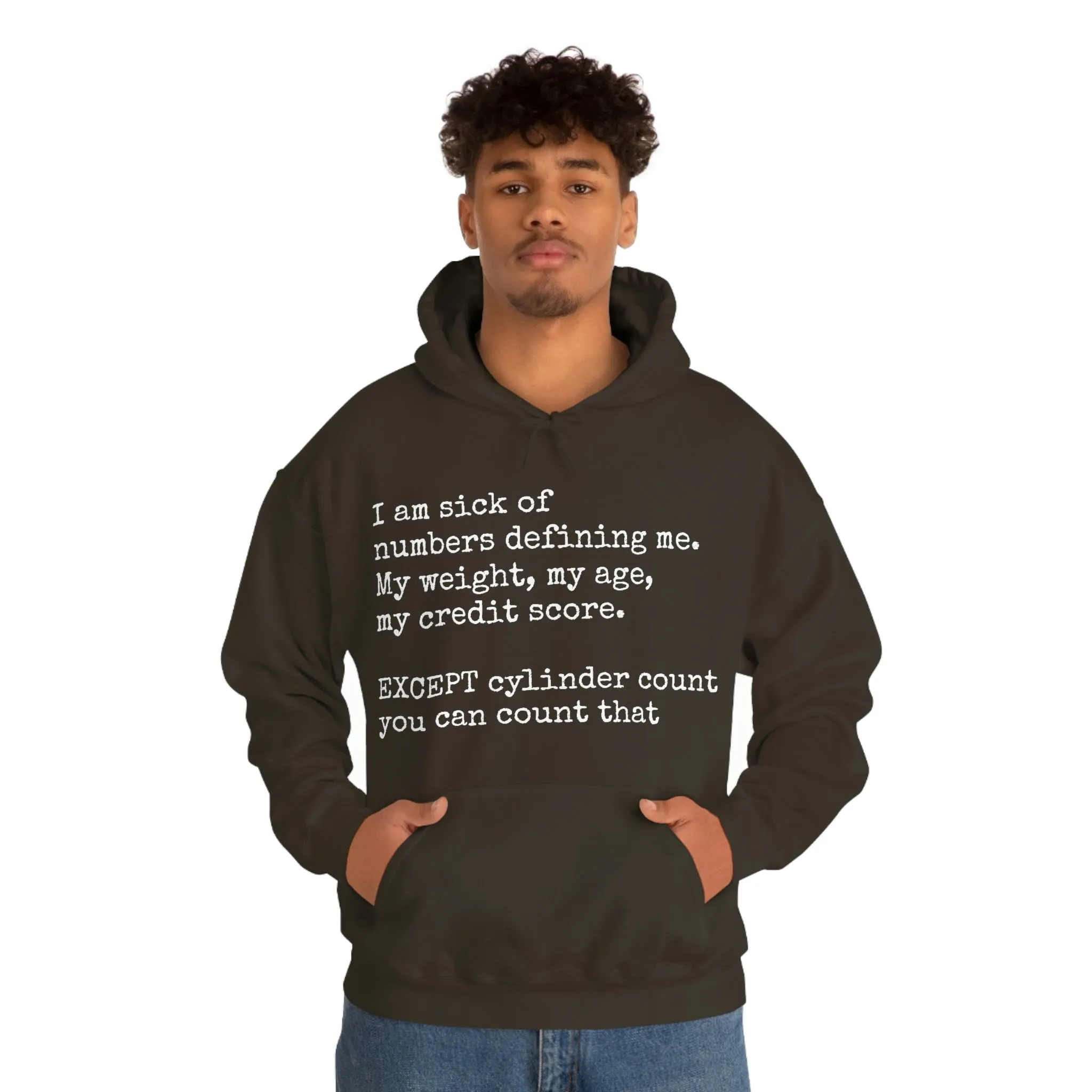 Horsepower Counts -  Unisex Heavy Blend™ Hooded Sweatshirt