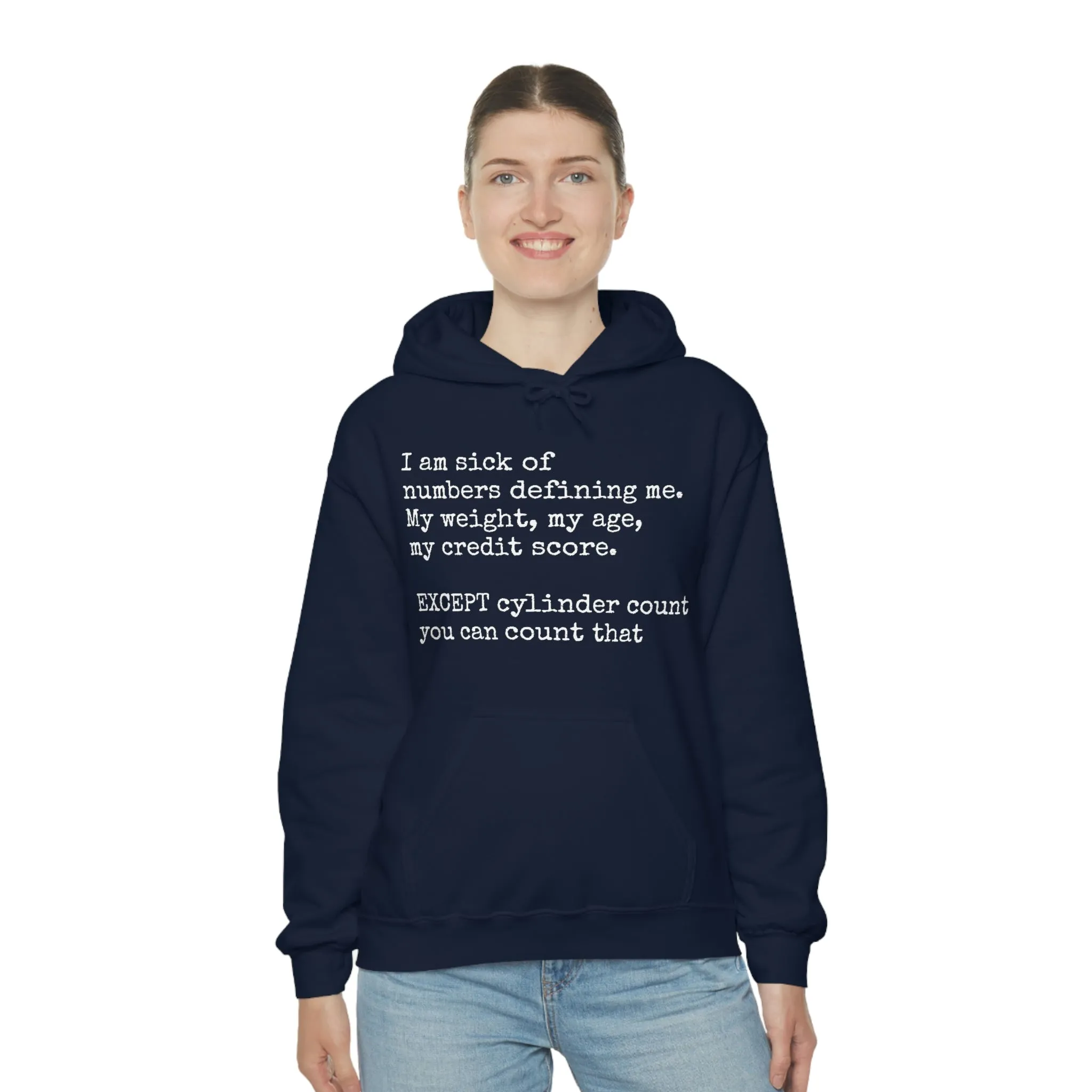 Horsepower Counts -  Unisex Heavy Blend™ Hooded Sweatshirt
