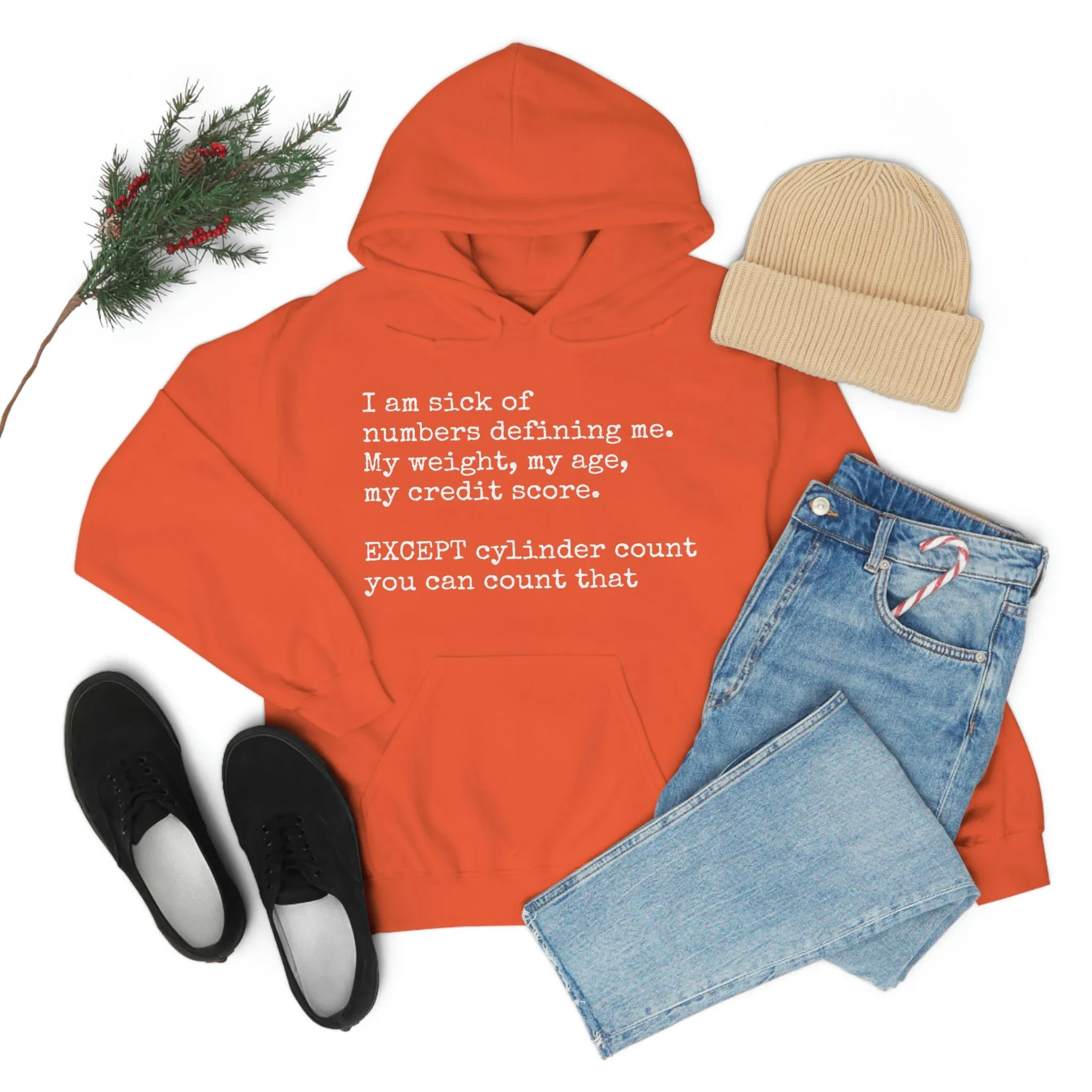 Horsepower Counts -  Unisex Heavy Blend™ Hooded Sweatshirt