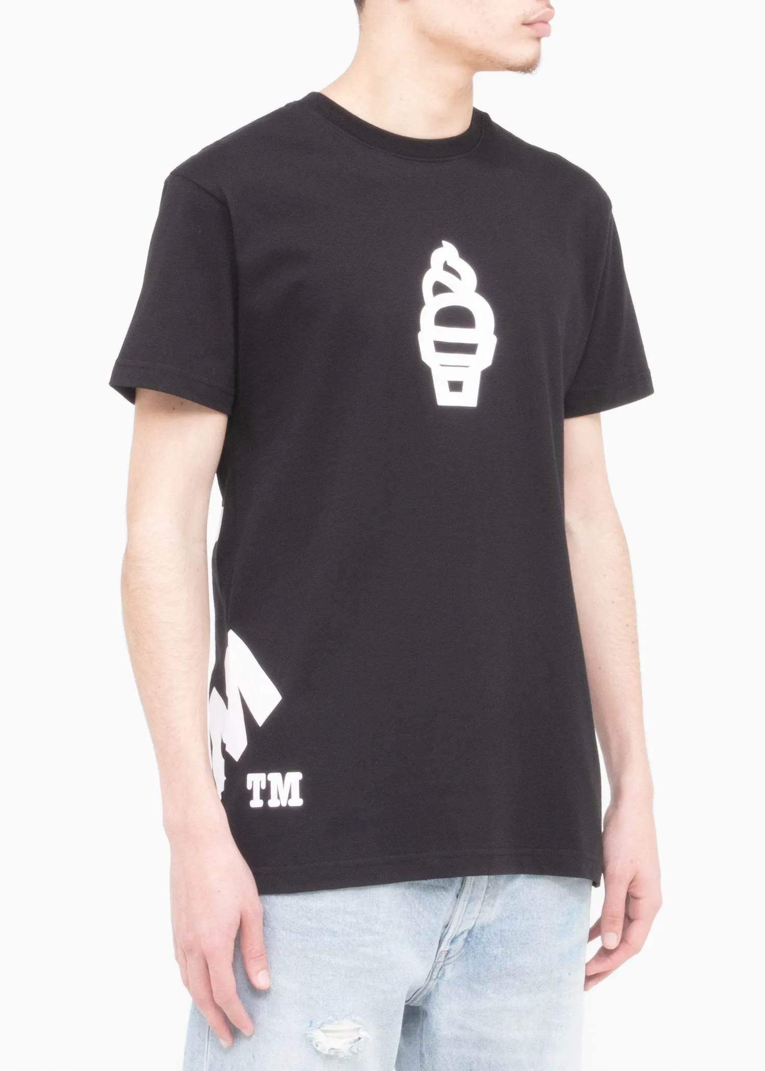 ICECREAM: THEY WERE CONES TEE [BLACK]