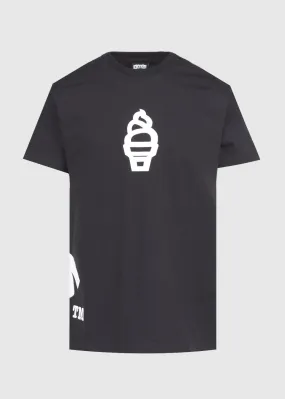 ICECREAM: THEY WERE CONES TEE [BLACK]