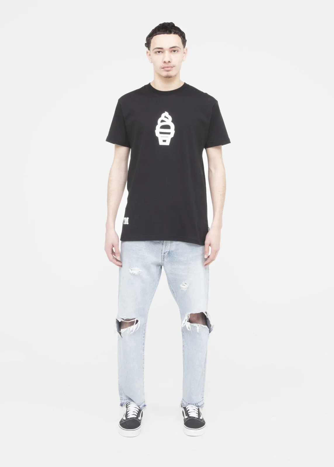 ICECREAM: THEY WERE CONES TEE [BLACK]