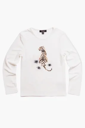 Imoga Ariana Girls Shirt - Tiger Snow