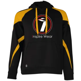 Inspire Wear logo Athletic Colorblock Fleece Hoodie