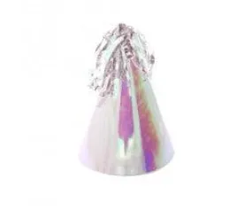 Iridescent Tassel Topper Party Hats