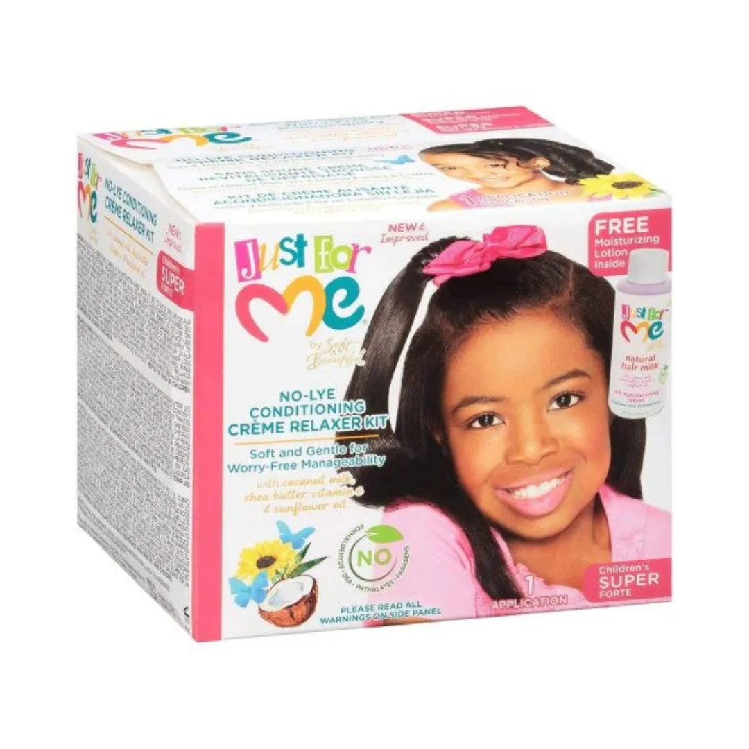 Just for Me No-Lye Conditioning Creme Relaxer Kit