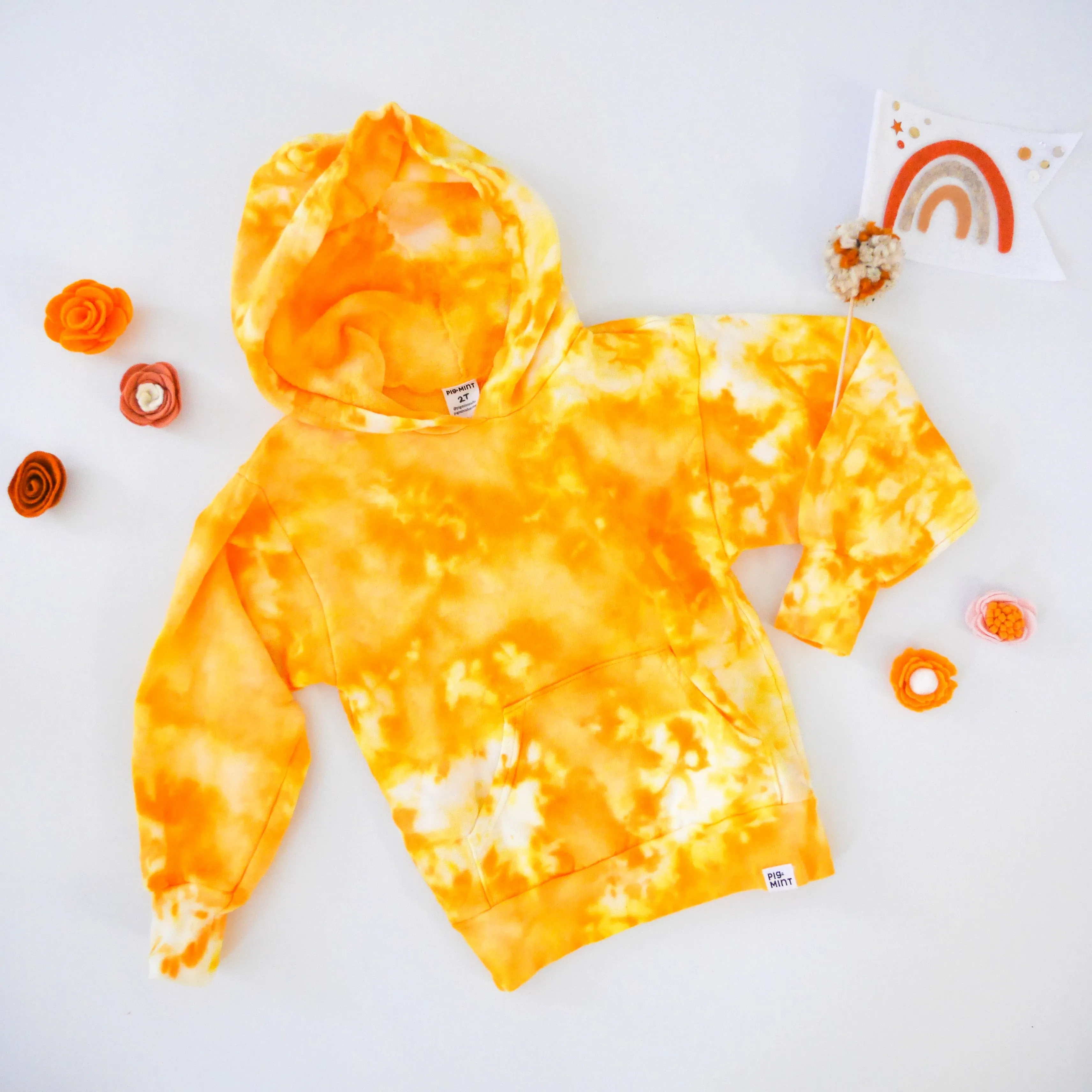 Kids Tie-Dye Pullover Hoodie