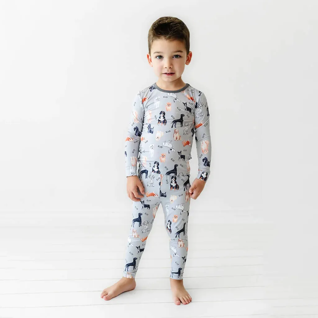 Long-Sleeve Pajama Set Puppy Pack