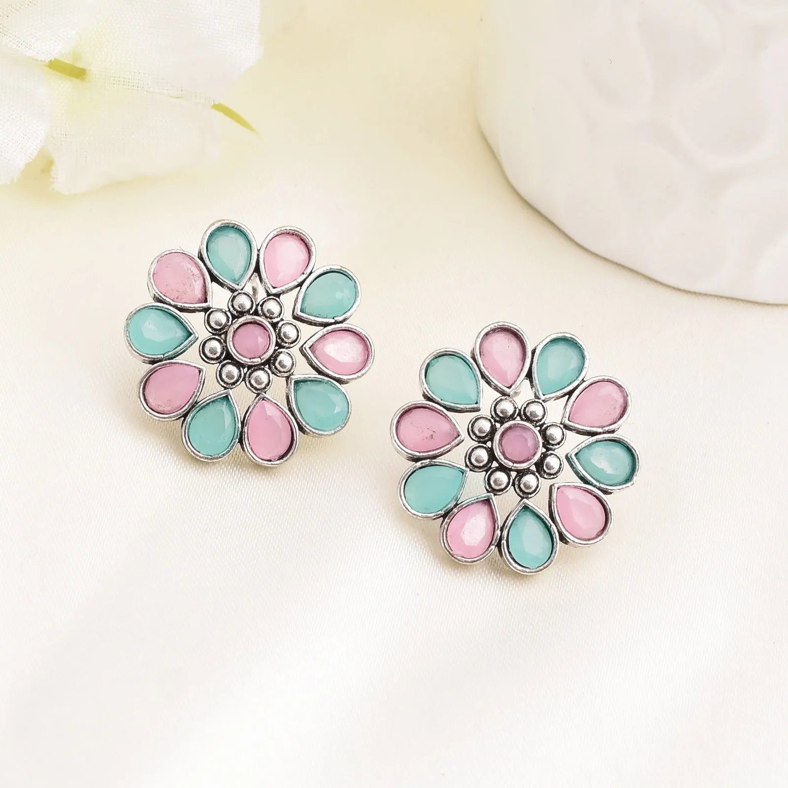 Misha Flower Shaped Studs