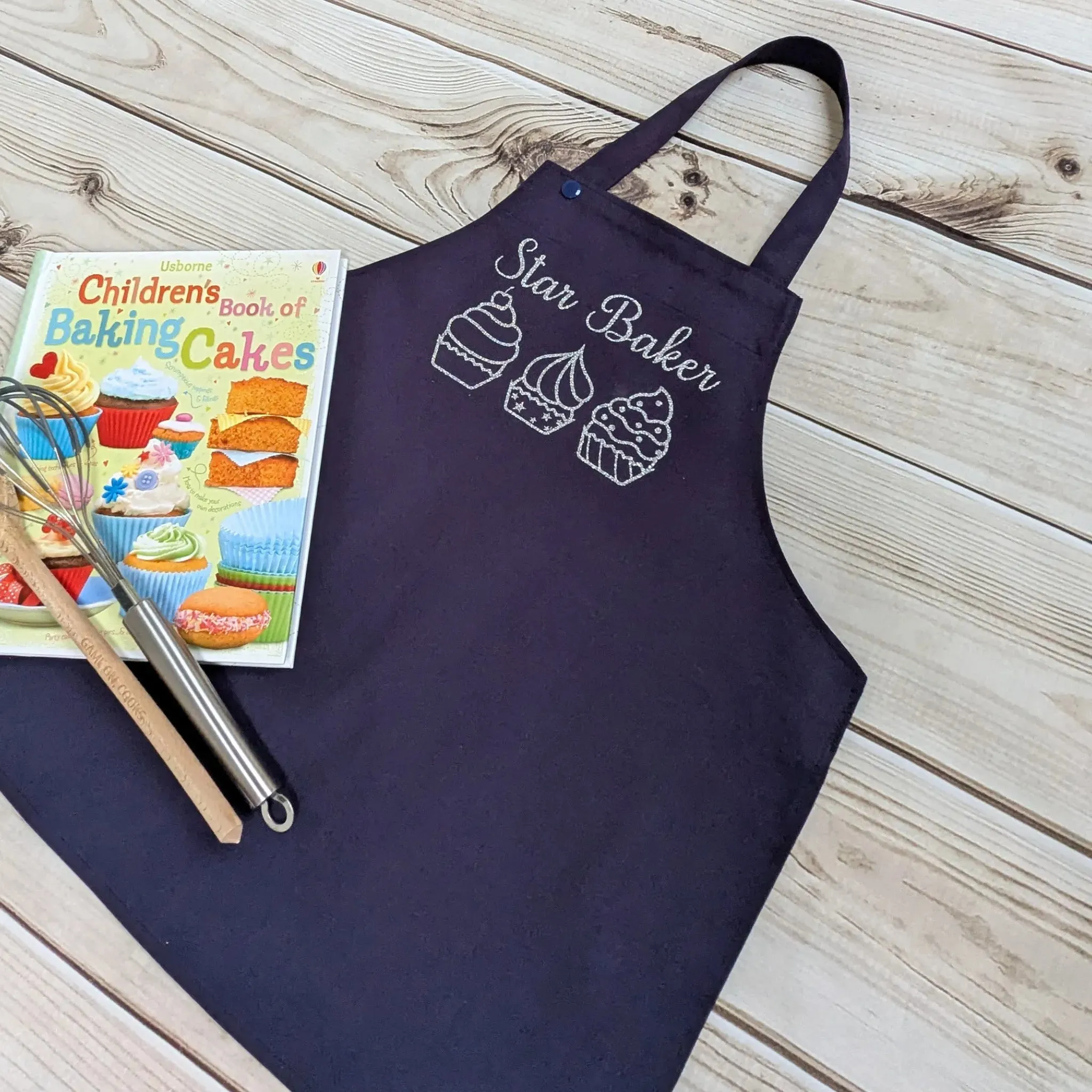 Personalised Children's Apron - Pink