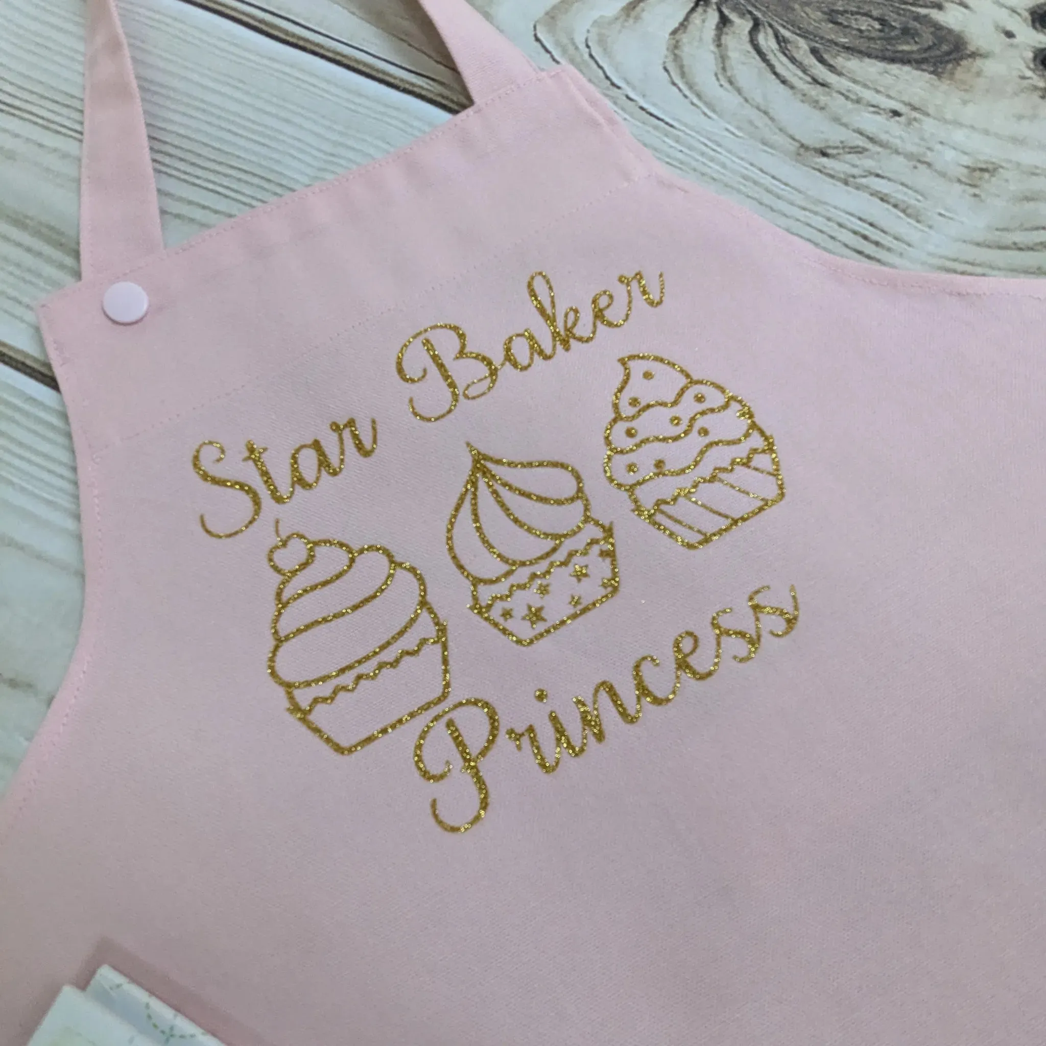 Personalised Children's Apron - Pink