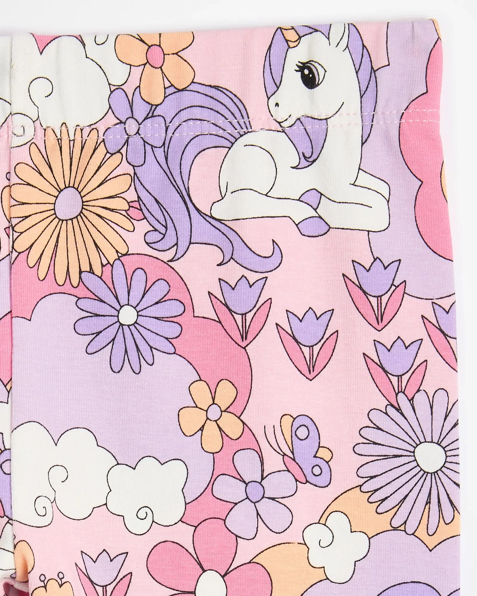 popular  Print Leggings - Pink Unicorn