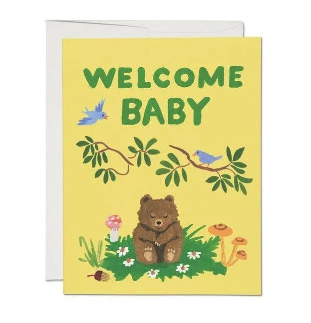 Red Cap New Baby Cards
