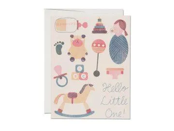 Red Cap New Baby Cards
