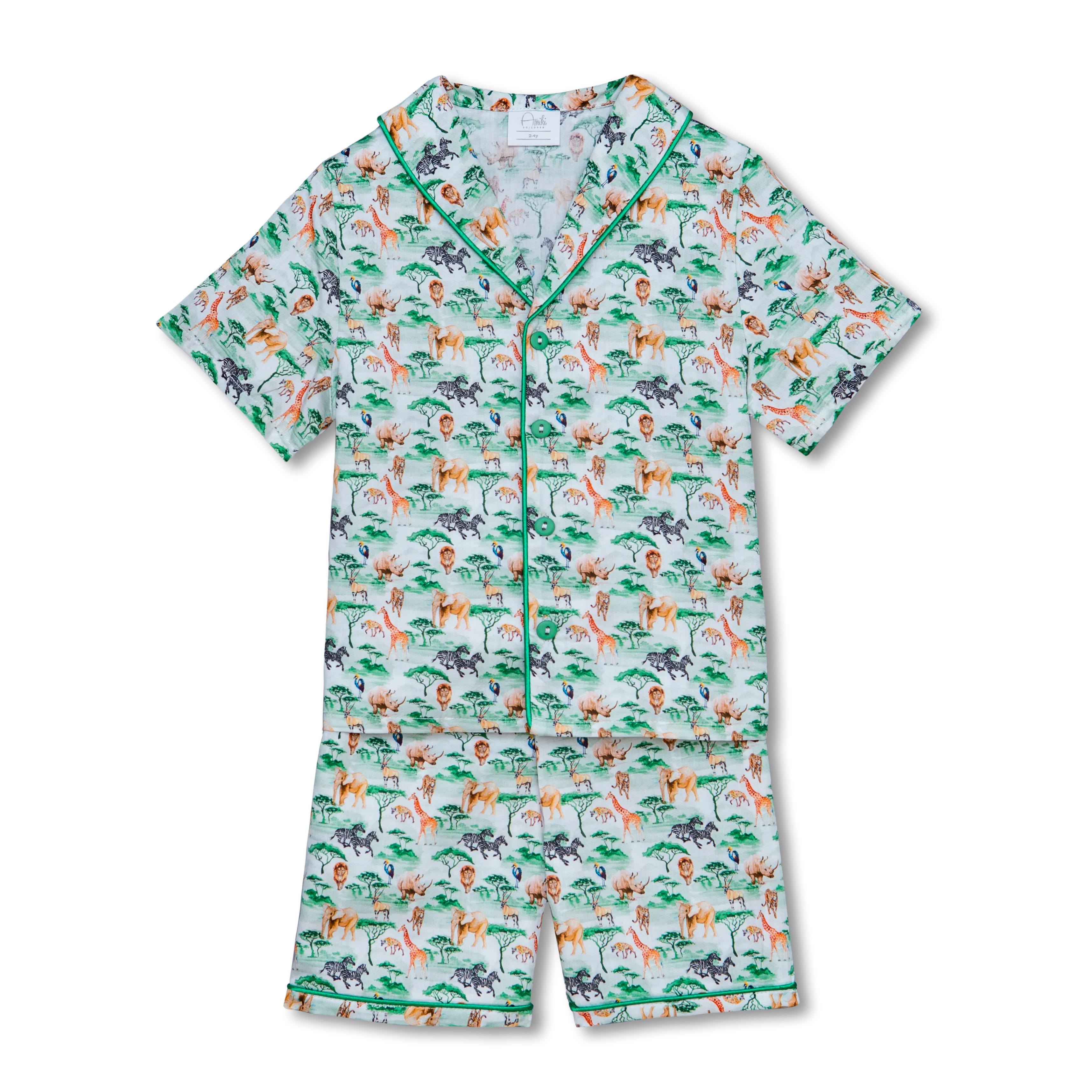 SAMUEL - BOYS PYJAMA FOREST PRINT