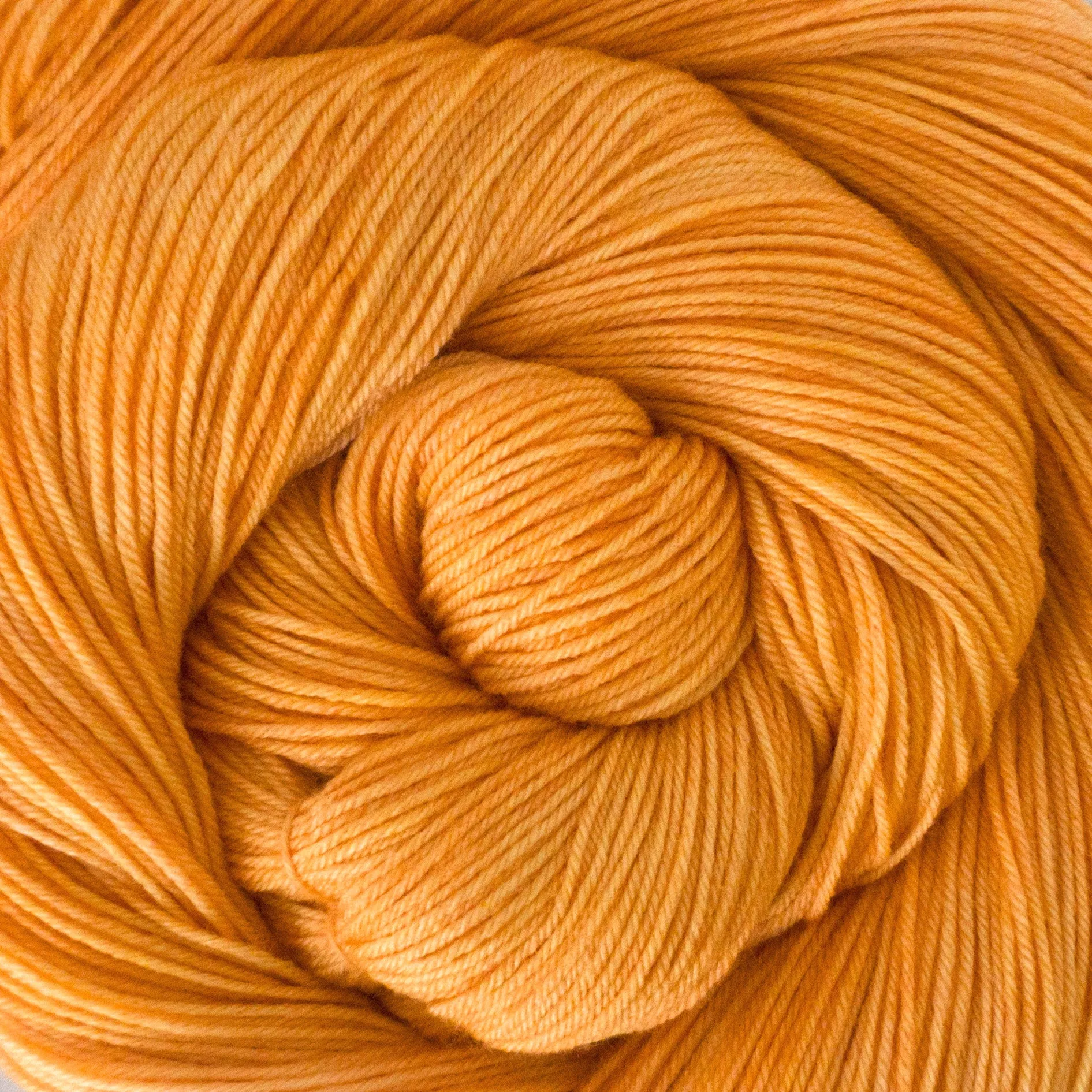 Simply Sock Yarn - Apricot Semi Solid