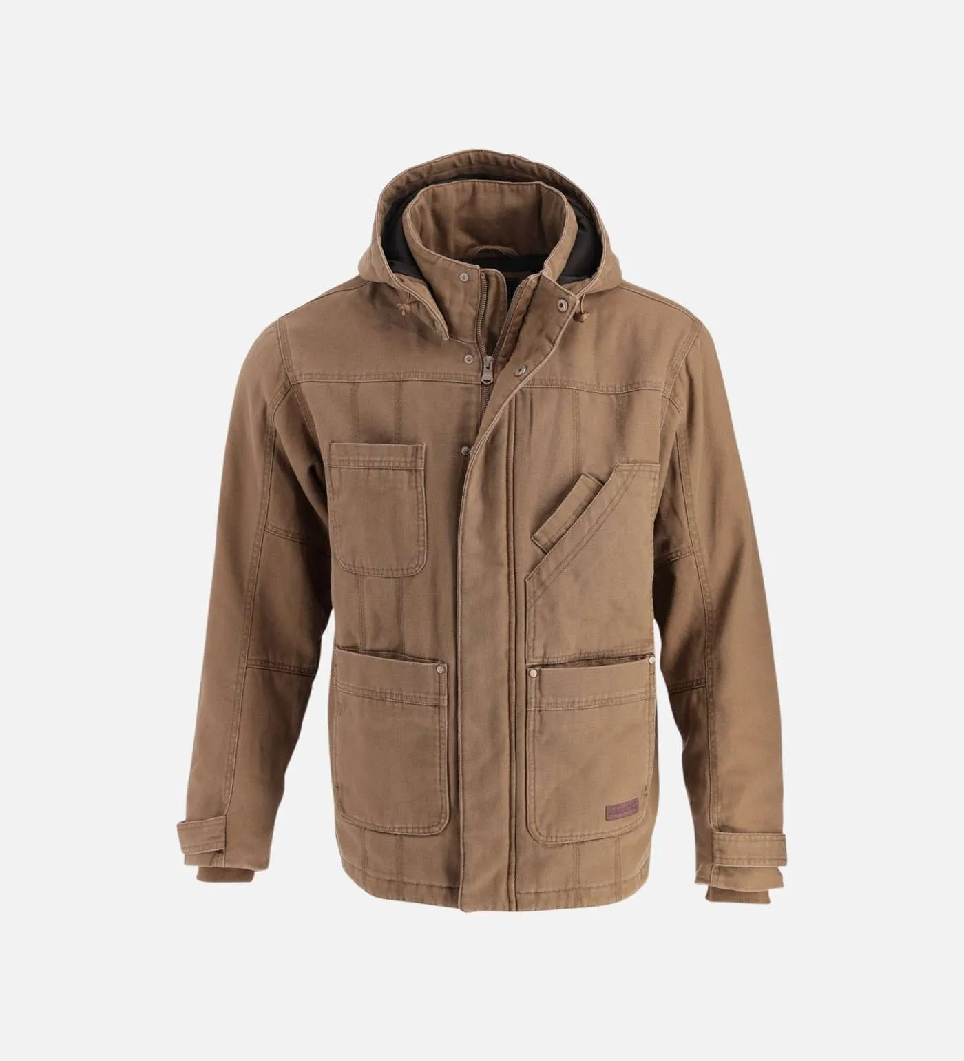 Premium Heavyweight Stone-Washed Canvas Insulated Jacket by Thorogood Iron River