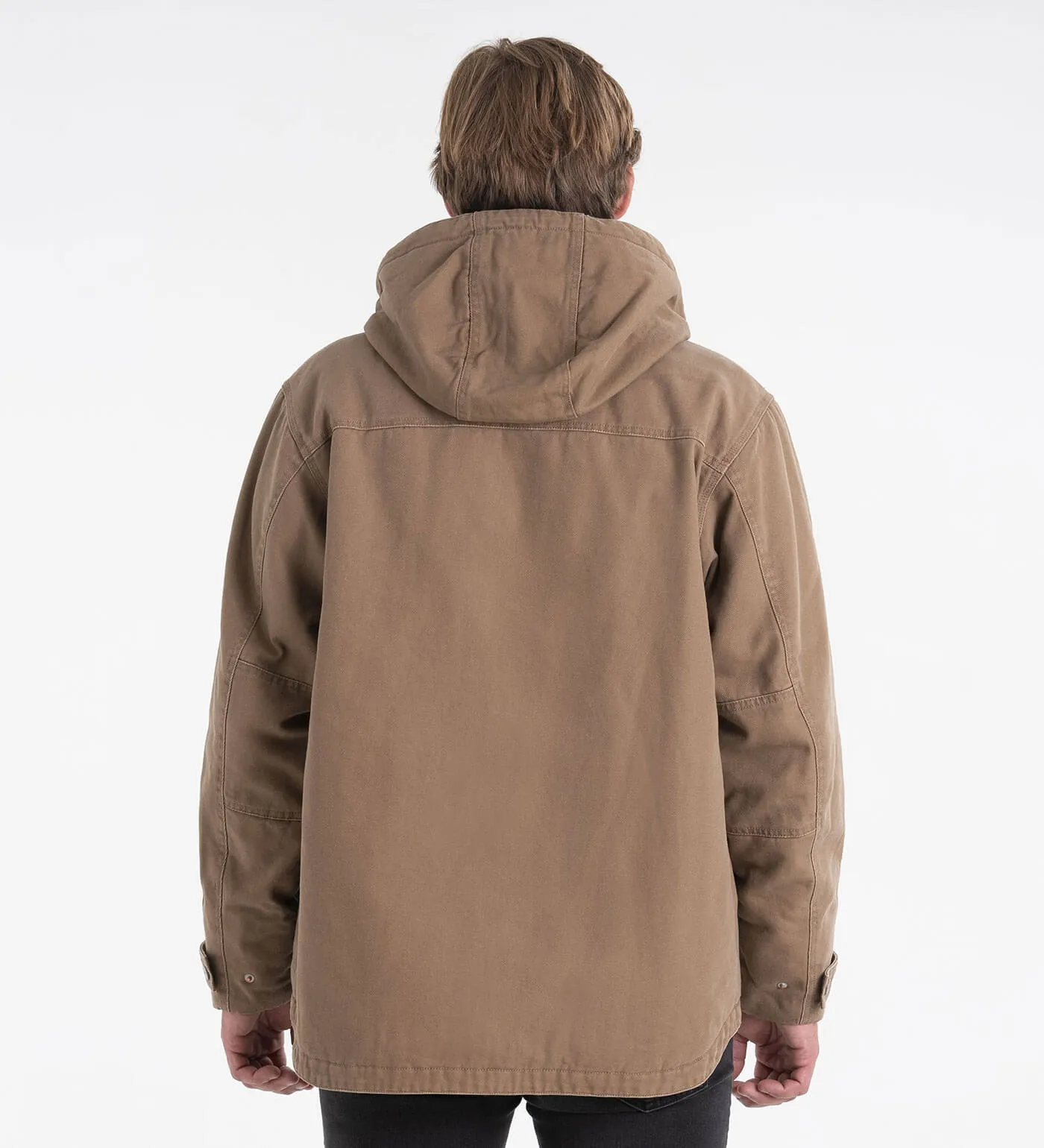 Premium Heavyweight Stone-Washed Canvas Insulated Jacket by Thorogood Iron River