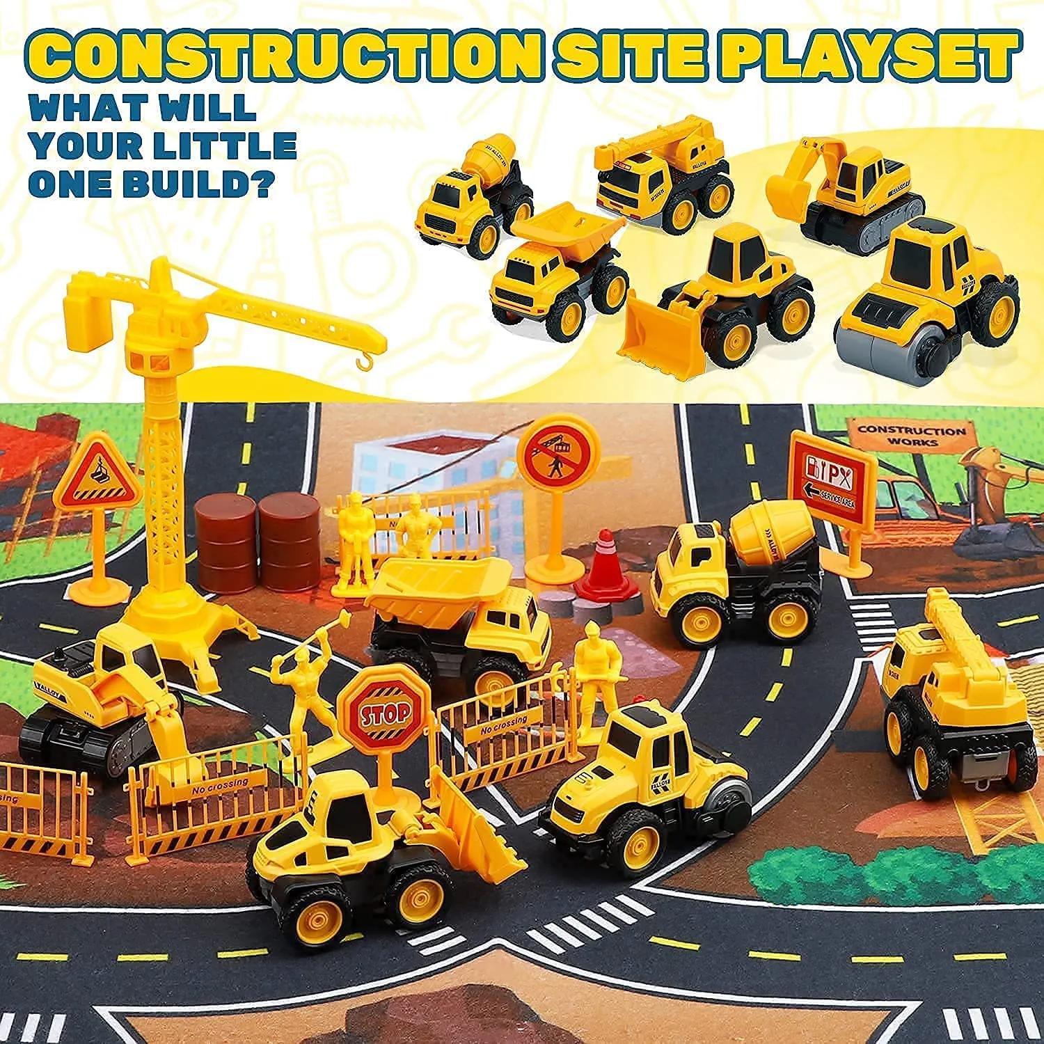 Truck Toy Set for Kids