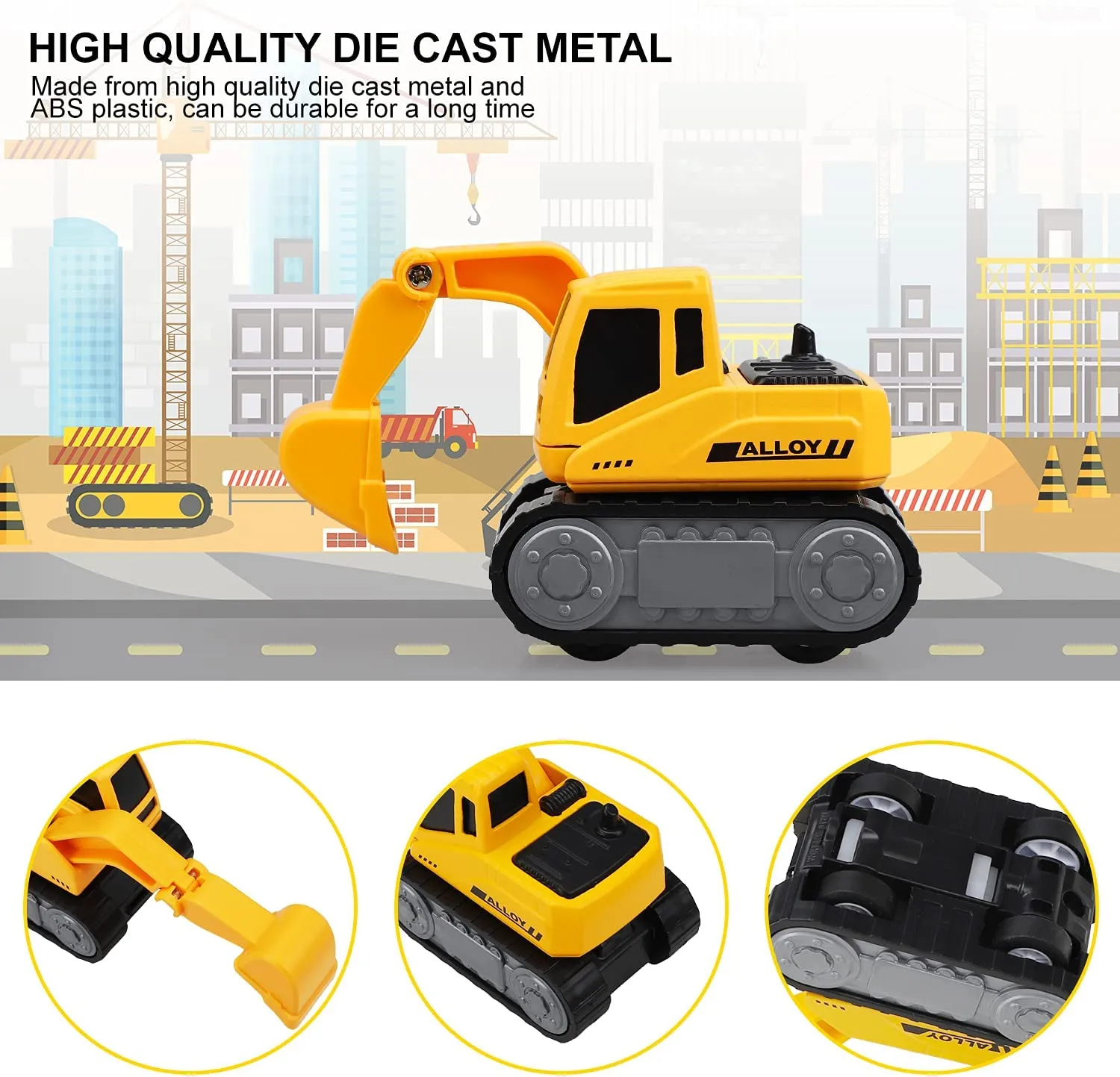 Truck Toy Set for Kids