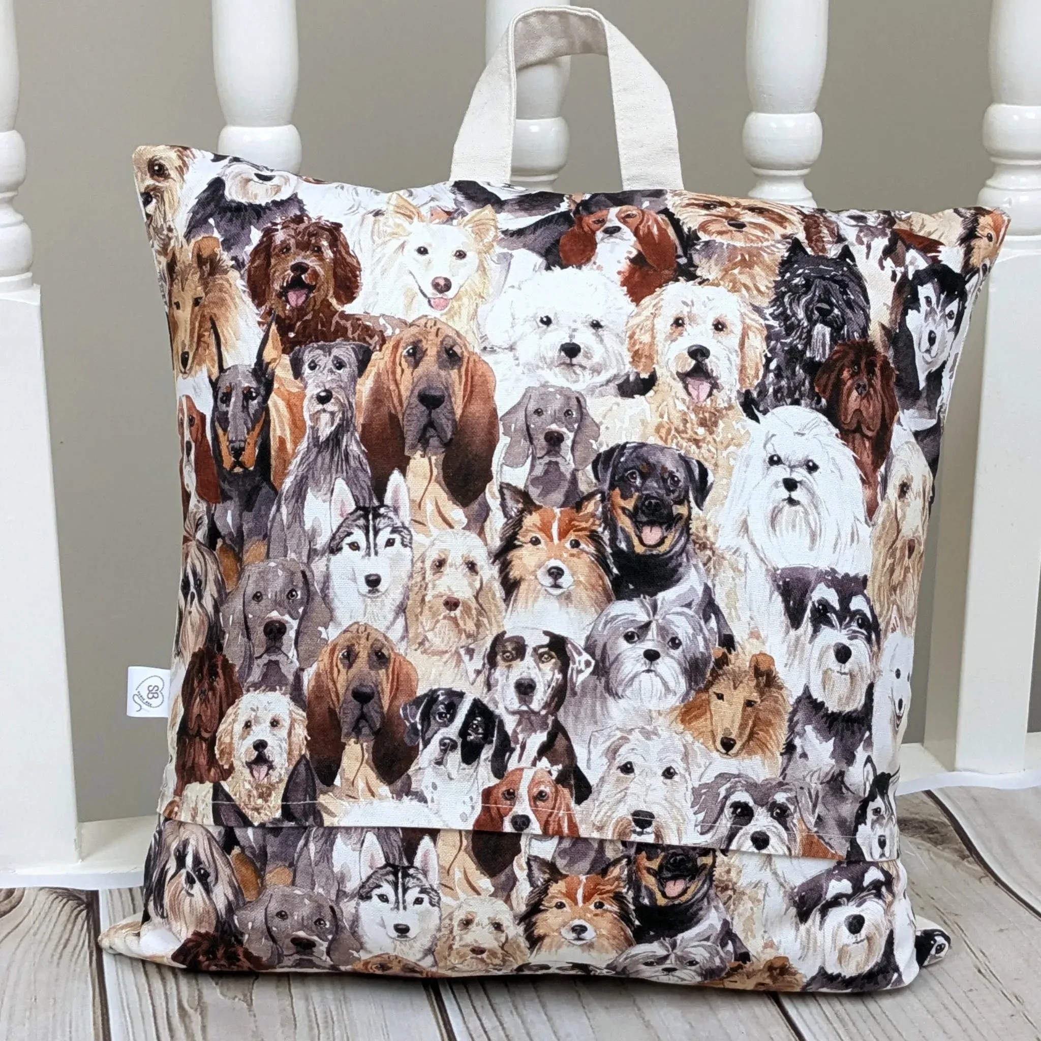 Unique Dog Lover Cushion - Handmade & Sustainable Design