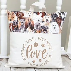 Unique Dog Lover Cushion - Handmade & Sustainable Design