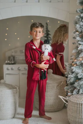 Unisex Pj's in Merry Maroon