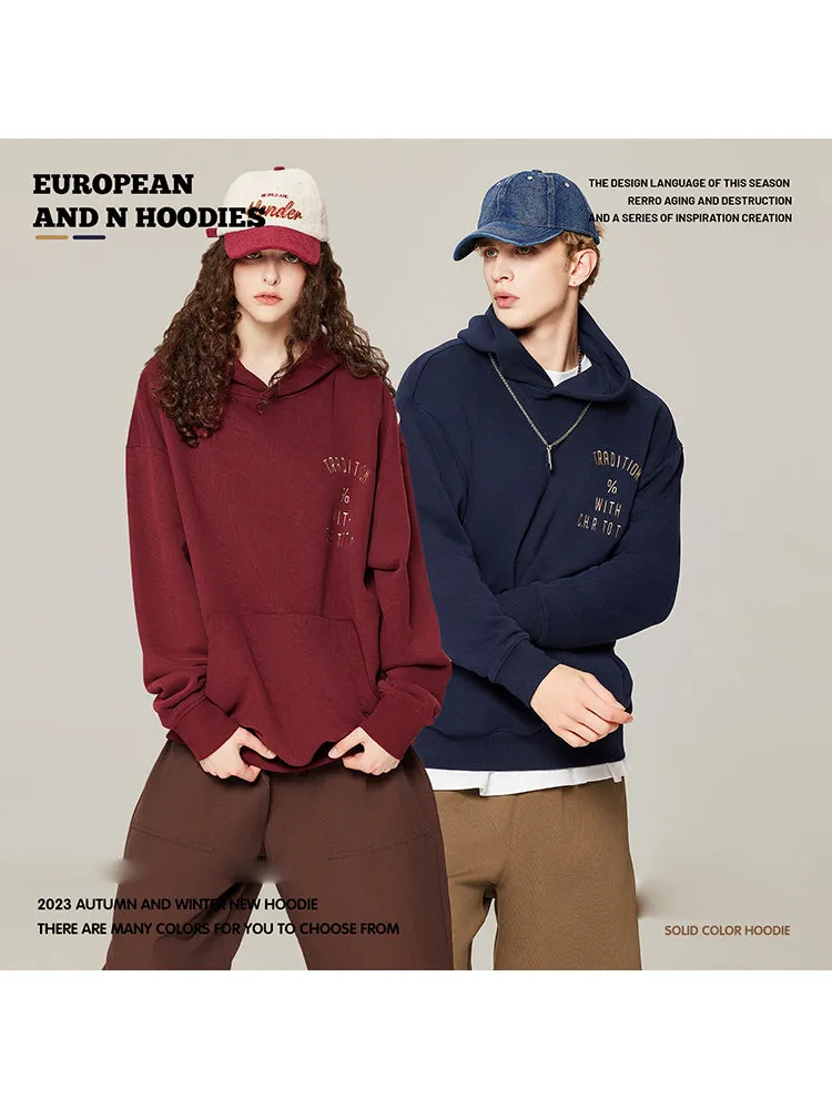 Warm and Stylish Men's Winter Hoodie