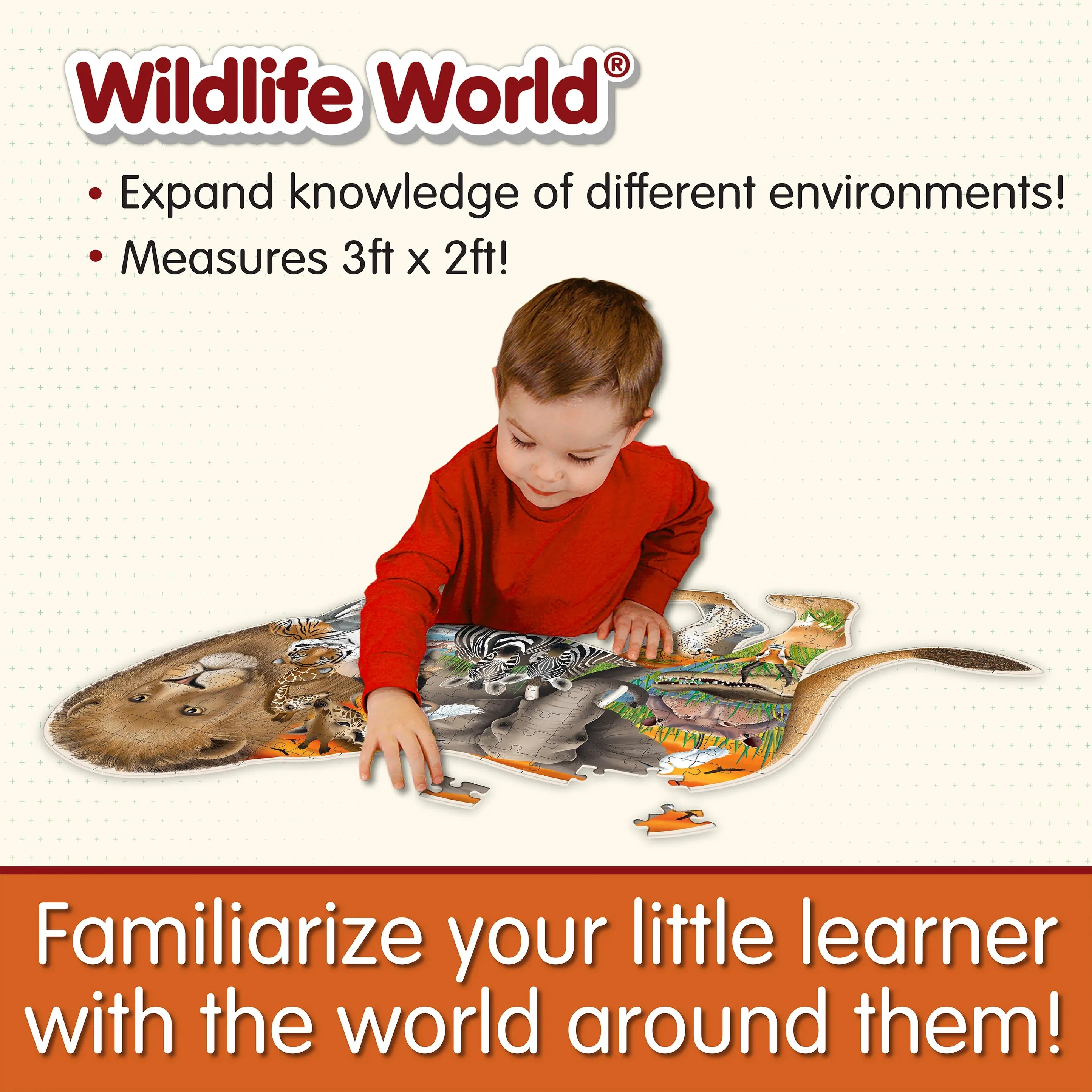 Wildlife World Safari 200 Pcs Jigsaw